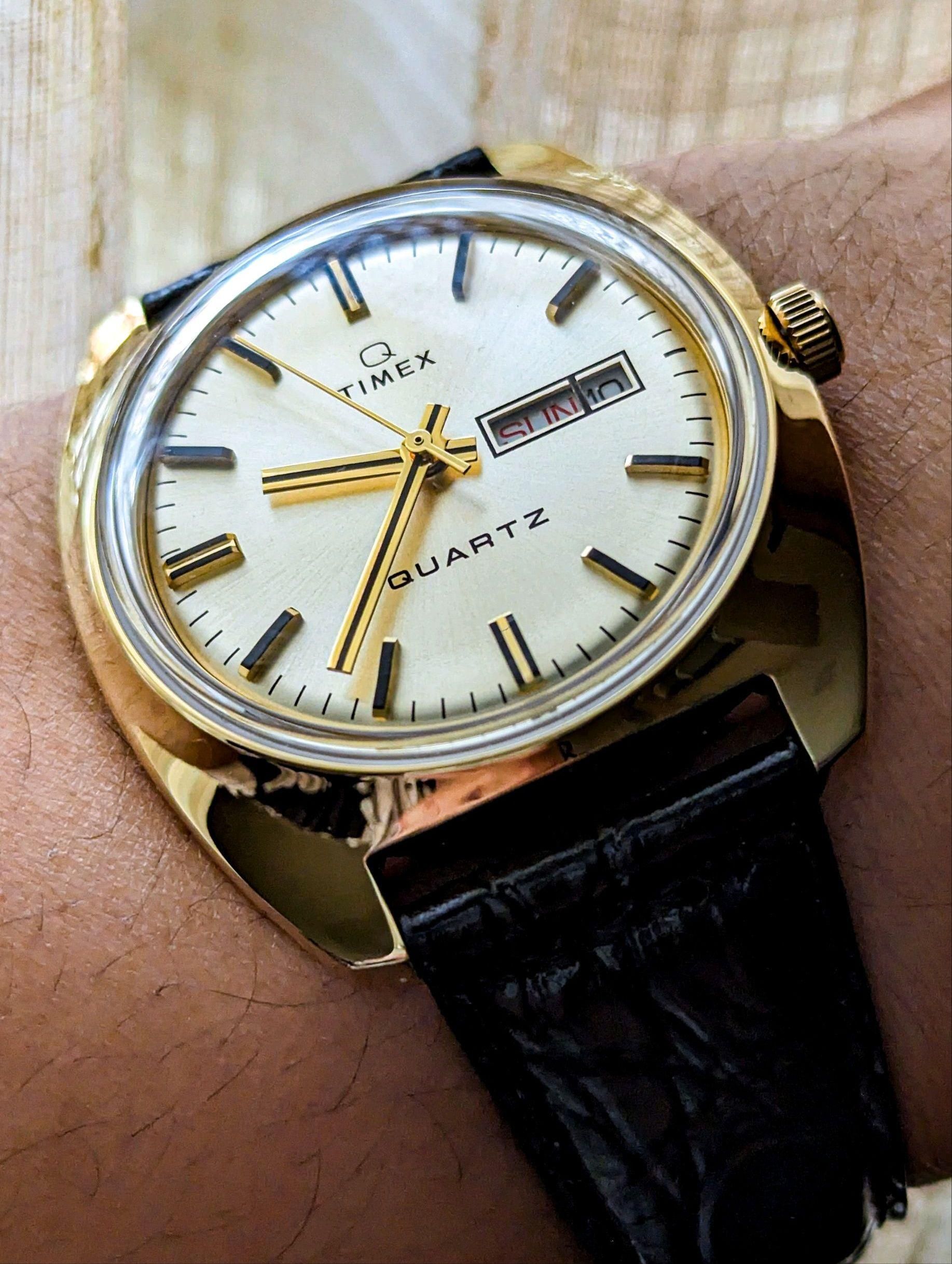 Timex Q Marmont 1975 Reissue | WatchCrunch
