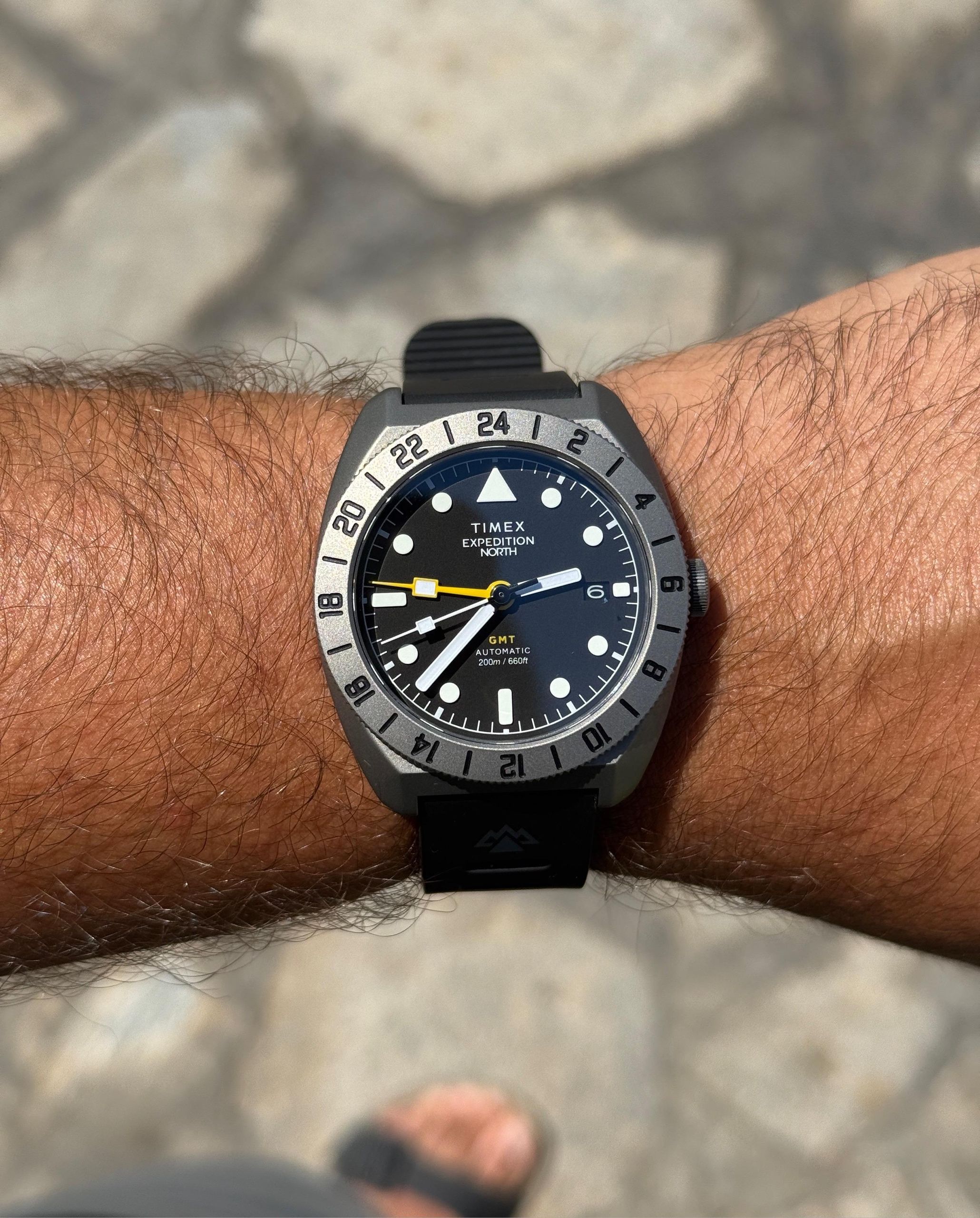 Timex Expedition North GMT Titanium Automatic TW2W53000 | WatchCrunch