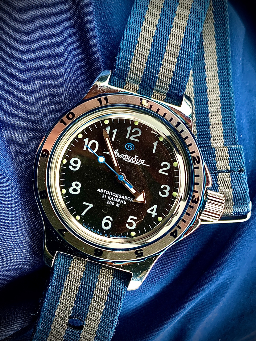 Vostok Amphibia 120811 review | WatchCrunch