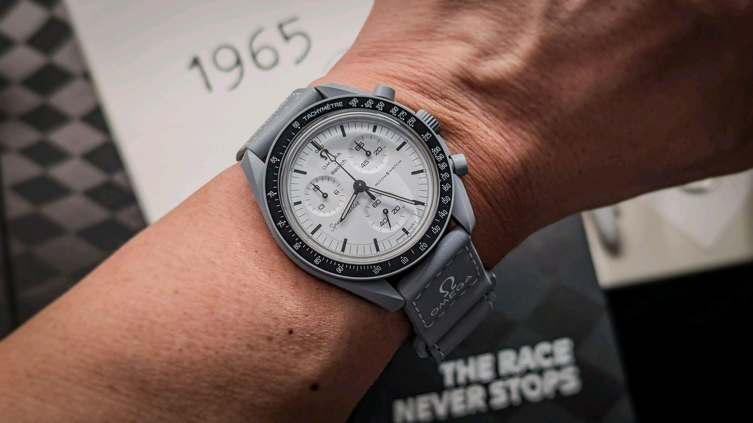 Omega X Swatch Speedmaster MoonSwatch 1965 | WatchCrunch