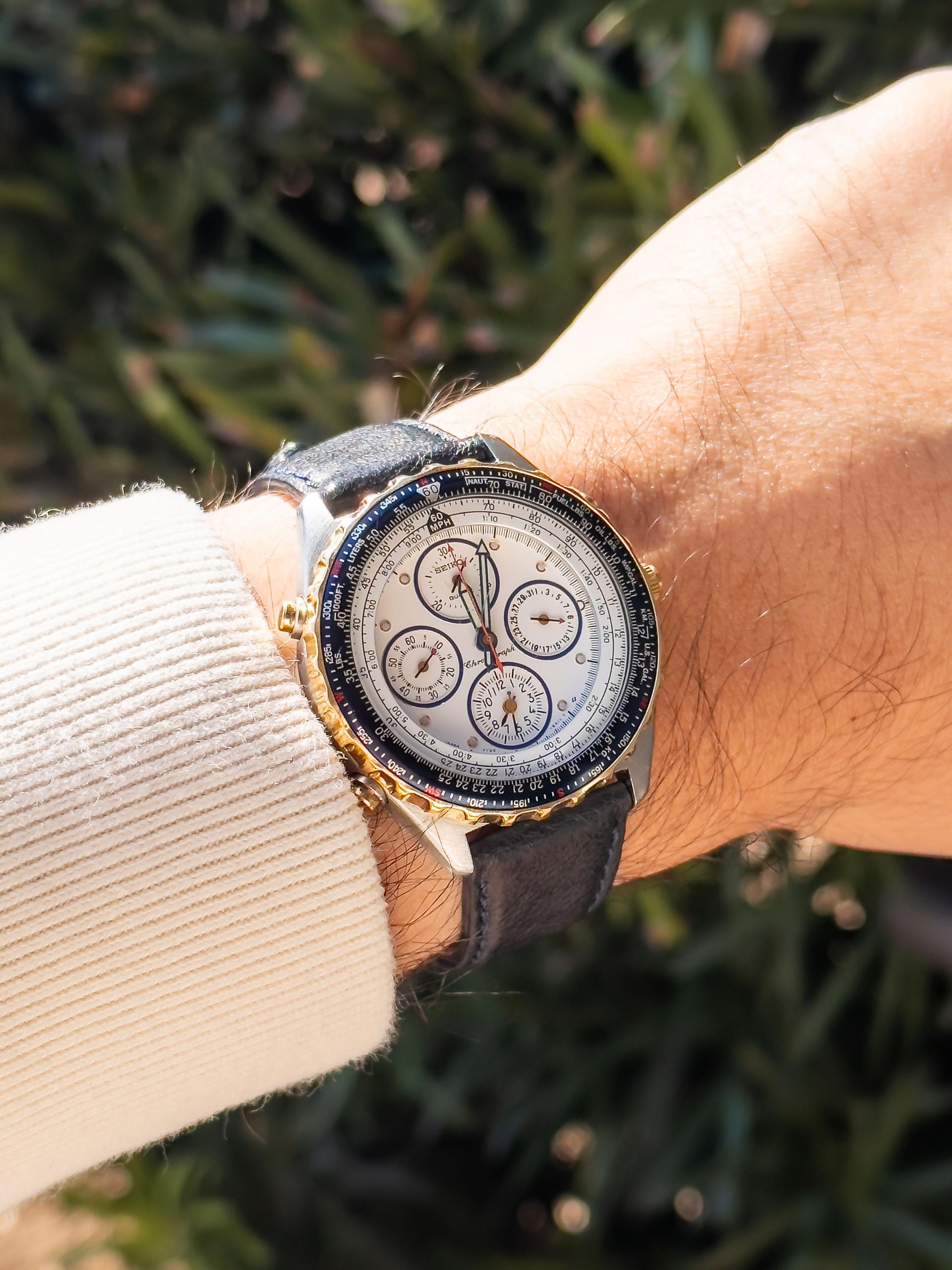 WRUW / First Post / Seiko 7T34-6A09 | WatchCrunch
