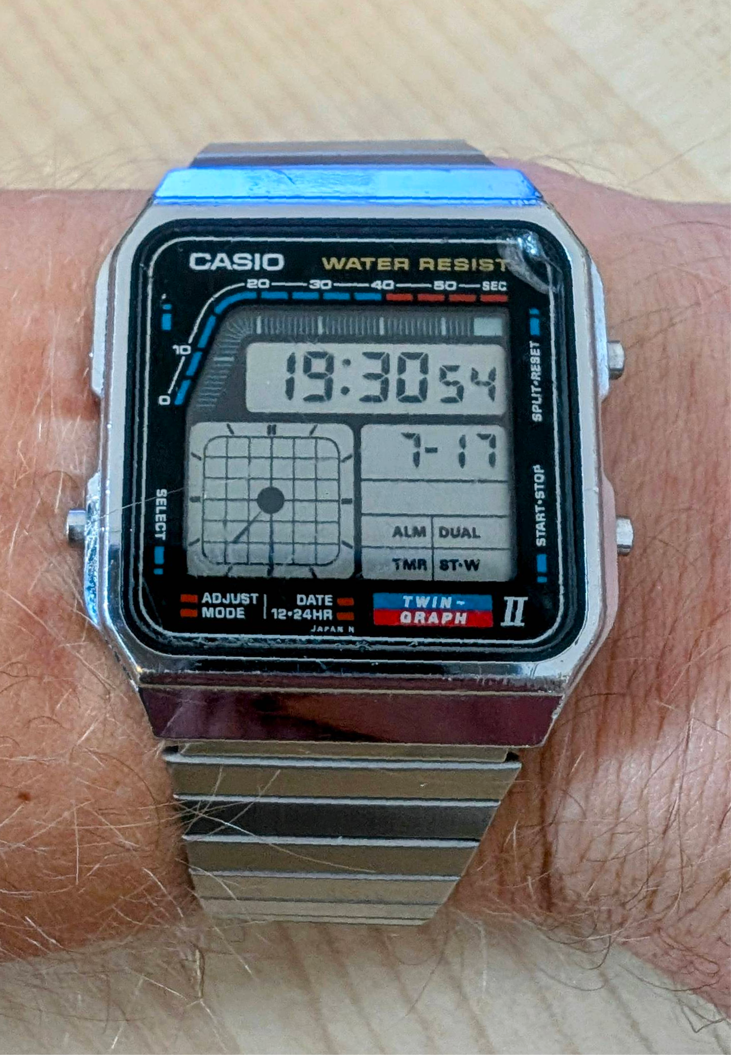 Yahoo!オークション - 激レア カシオ ツイングラフ AE-200 CASIO