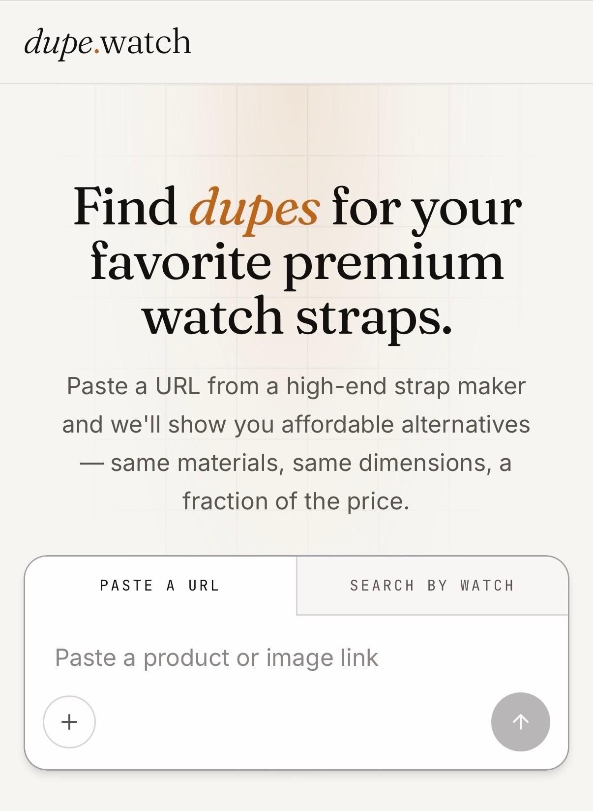 Watch Url This site helps you find cheap versions of expensive watch straps ...