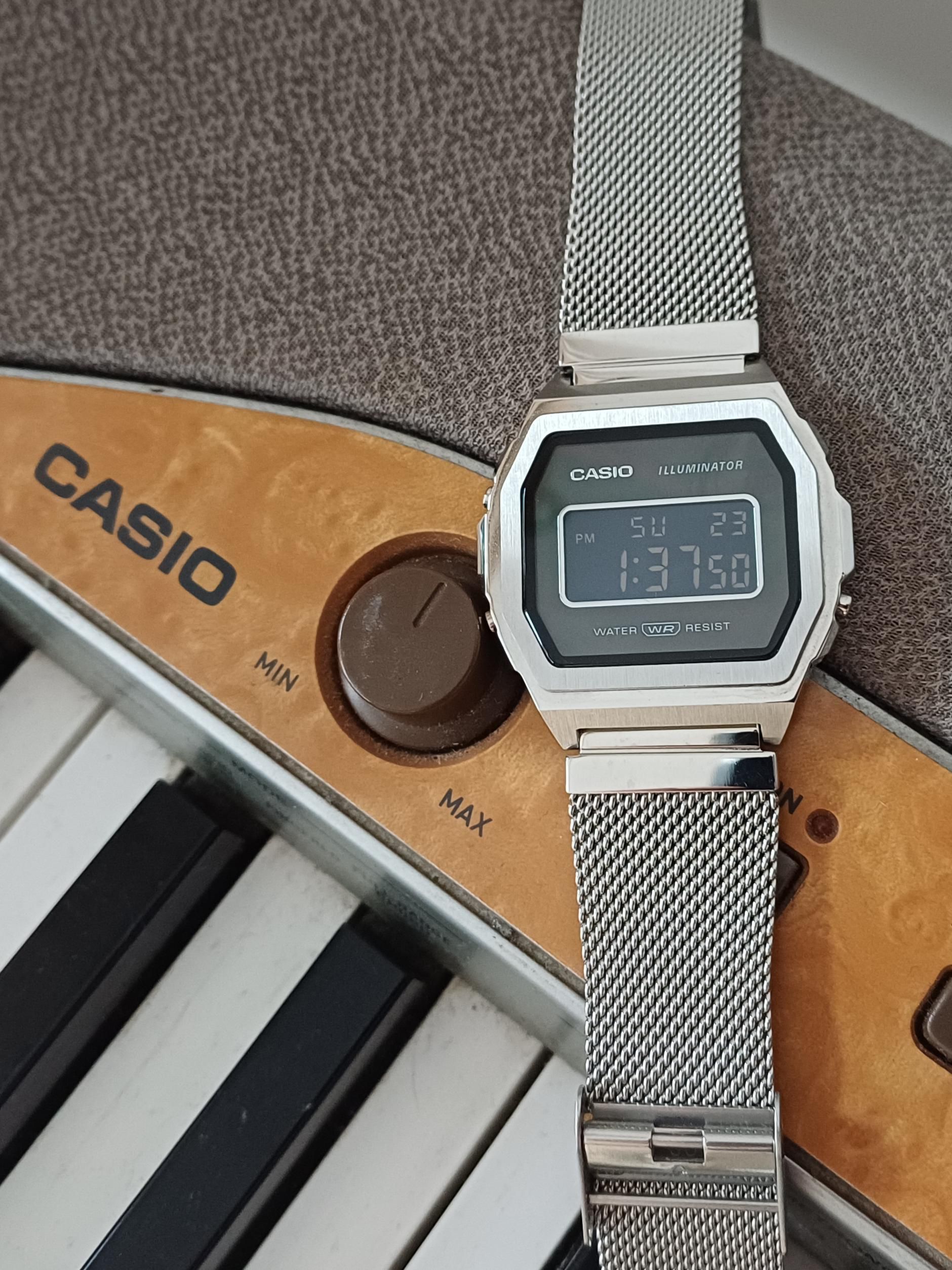 All-metal Casio A1000 | WatchCrunch