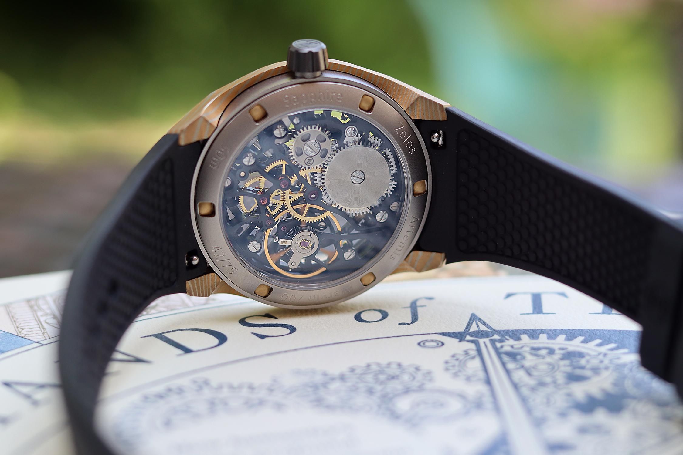 ROCK!　　ワミレス Hands On The New Zelos Artemis Mokume | WatchCrunch