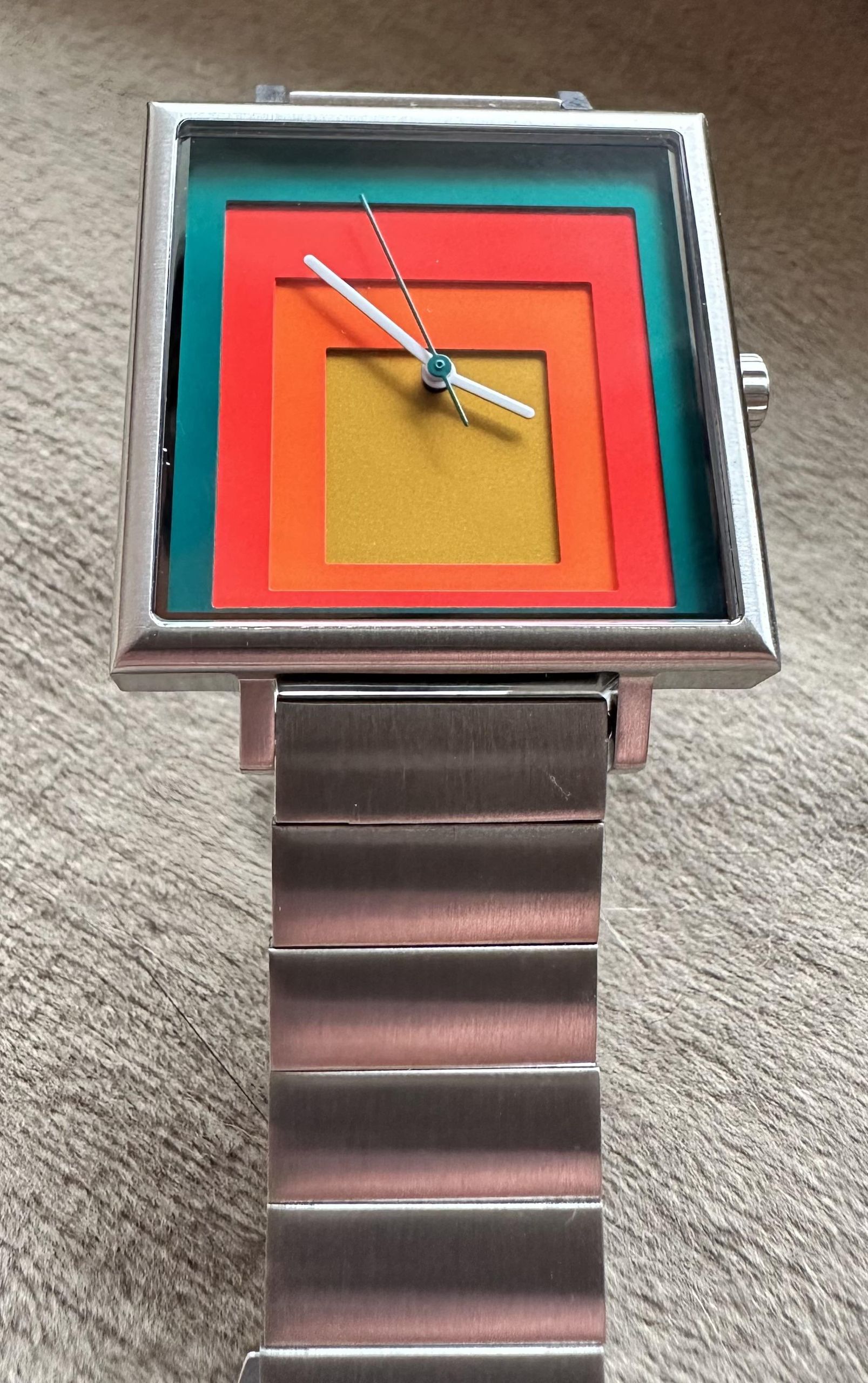 Patchwork Watch with Japanese Quartz Movement, Water Resistant to 30m CRRJU Men main image 2