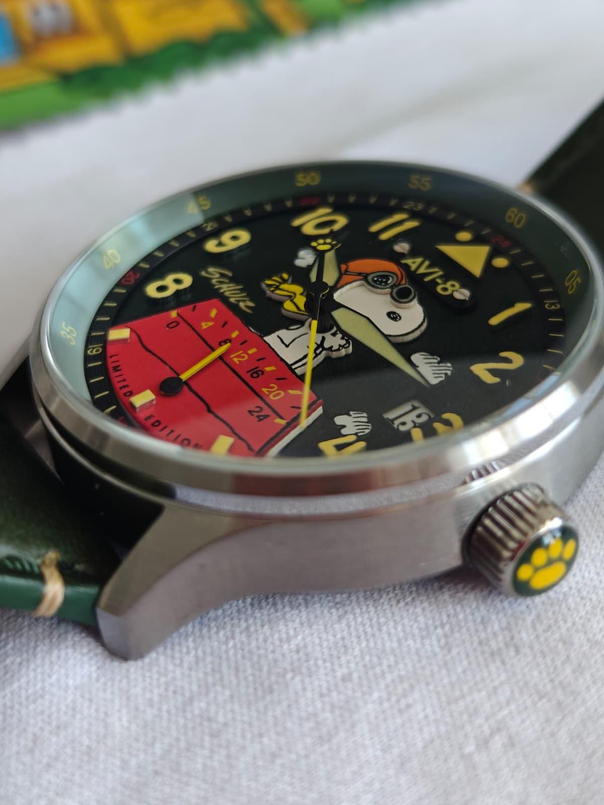 ✓ NWA - AVI-8 HAWKER HURRICANE McKellar Dual Time x Peanuts