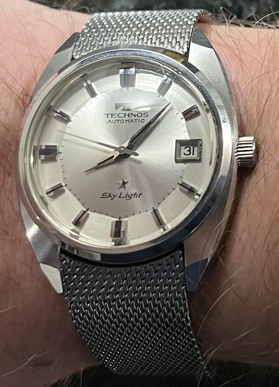 A poor man's pie pan” - Technos Sky Light 1970s | WatchCrunch