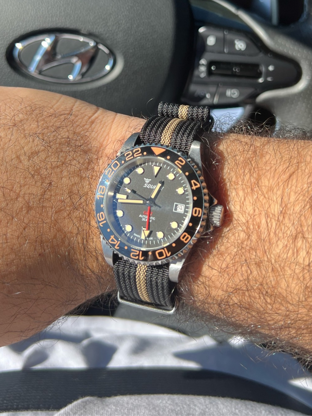 Squale 1545 GMT VNTG | WatchCrunch ❬限定品・美品❭マイクロ 