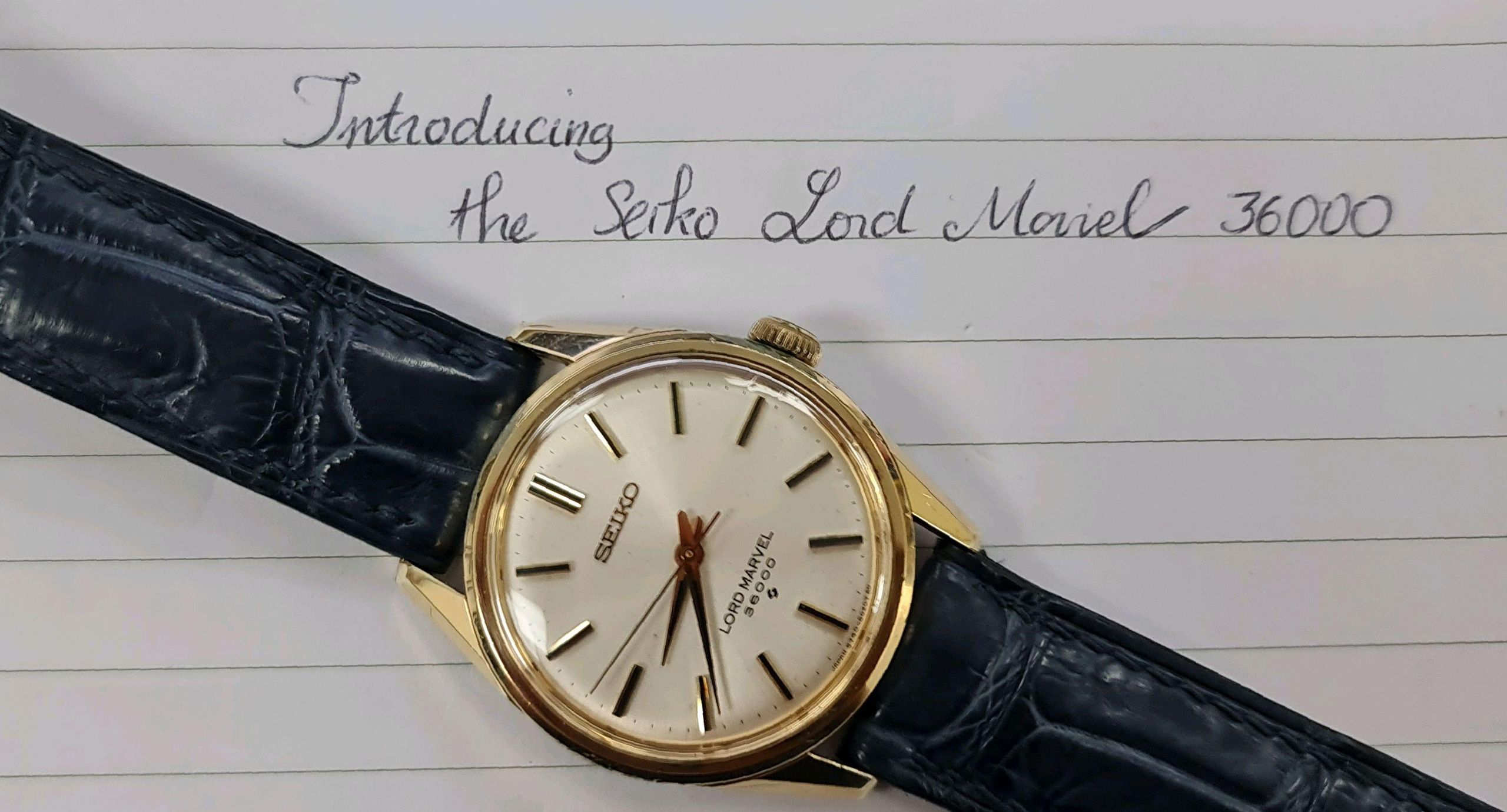 Vintage charms - Seiko Lord Marvel 36000 | WatchCrunch