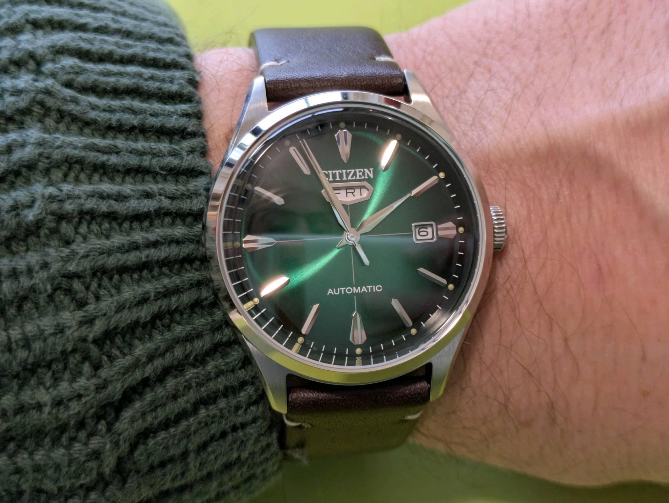New Watch Day – Citizen NH8390-03X (=C7 Green) | WatchCrunch