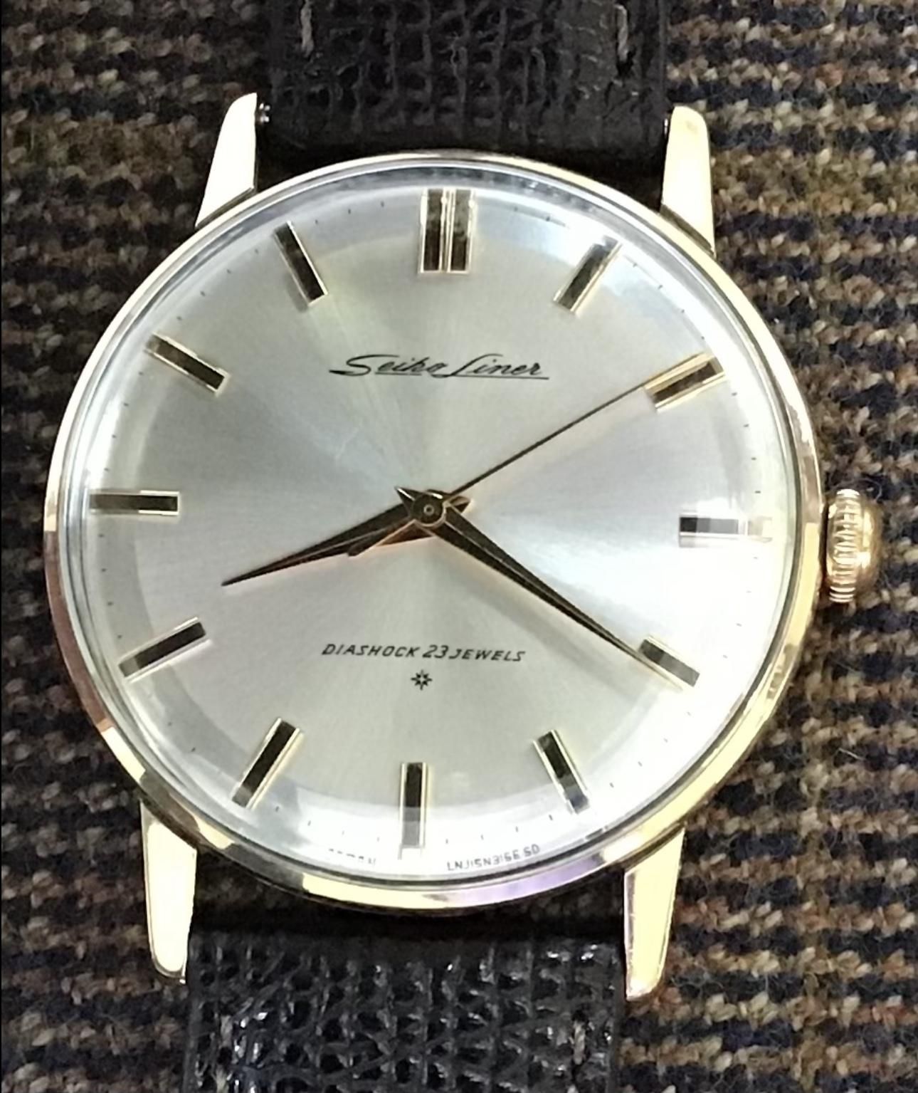 1962 Seiko Liner 23 jewel with “Special Dial” | WatchCrunch