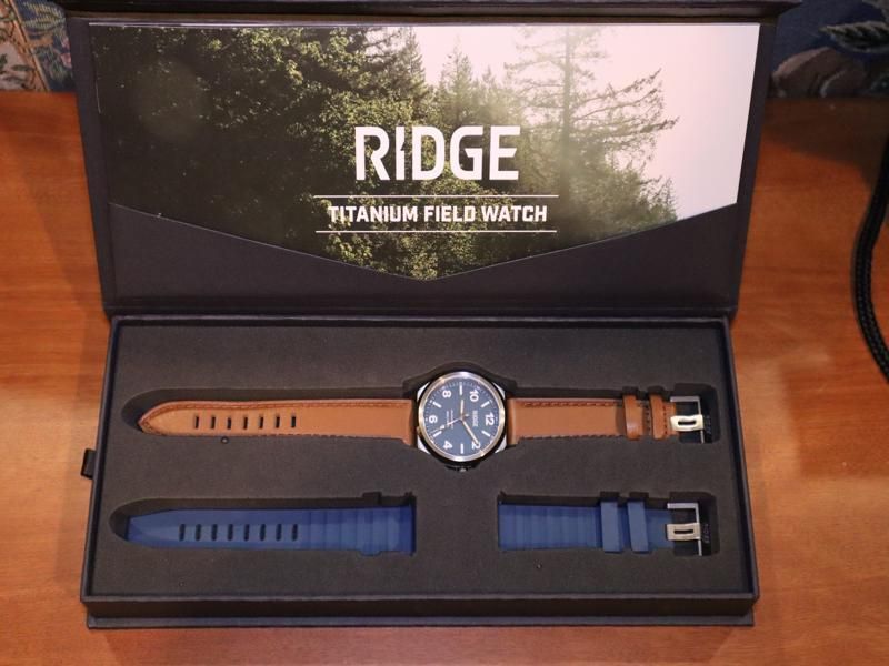 Ridge Titanium Field Watch 40mm | WatchCrunch