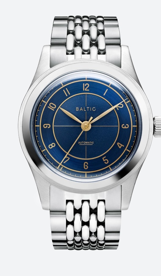HMS 002 blue gilt | WatchCrunch