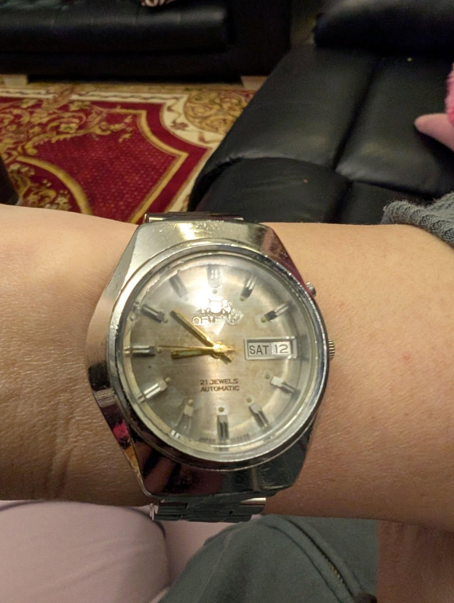 Orient Automatic Faded Grey Dial (46941)