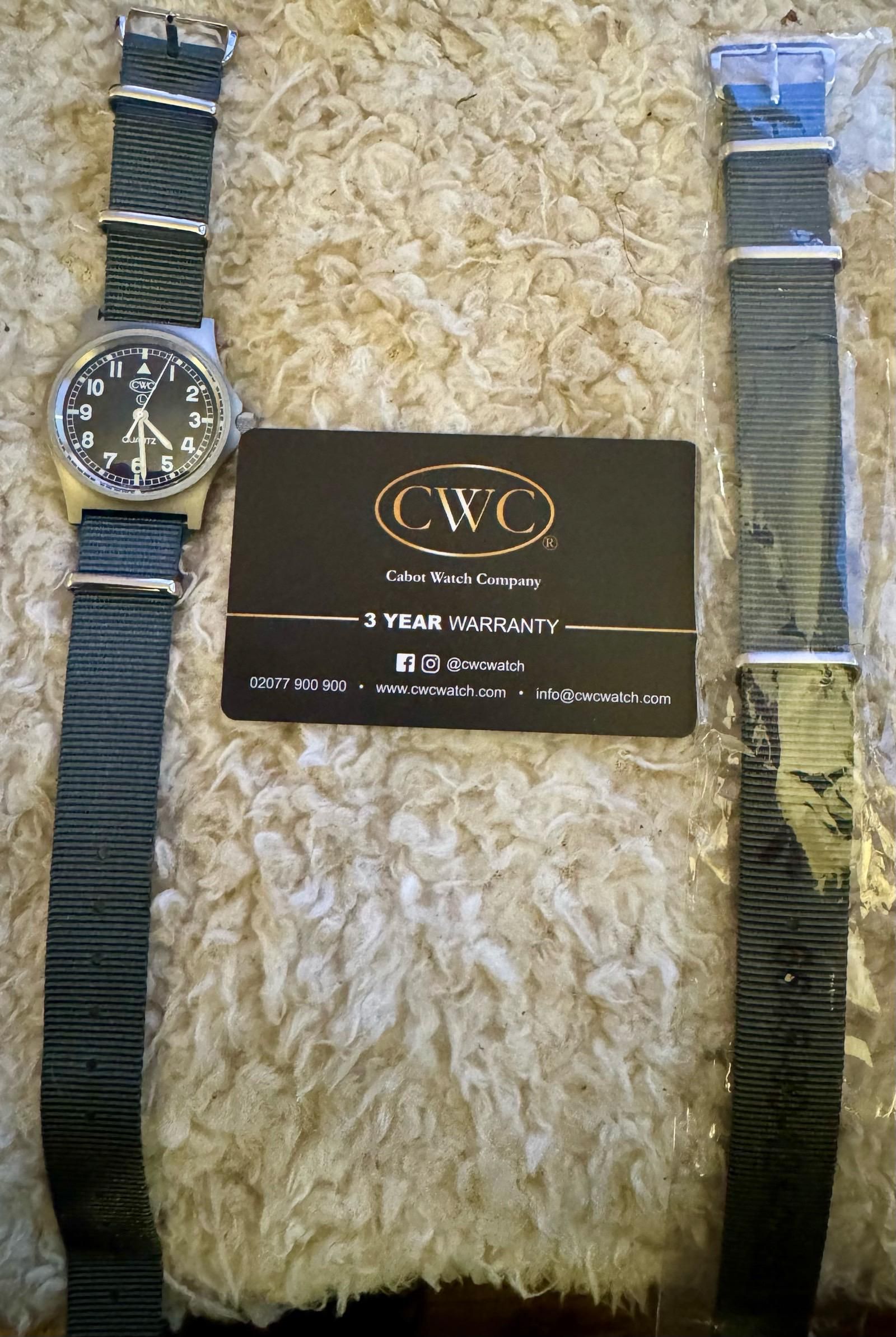 New wrist candy CWC GS sapphire | WatchCrunch