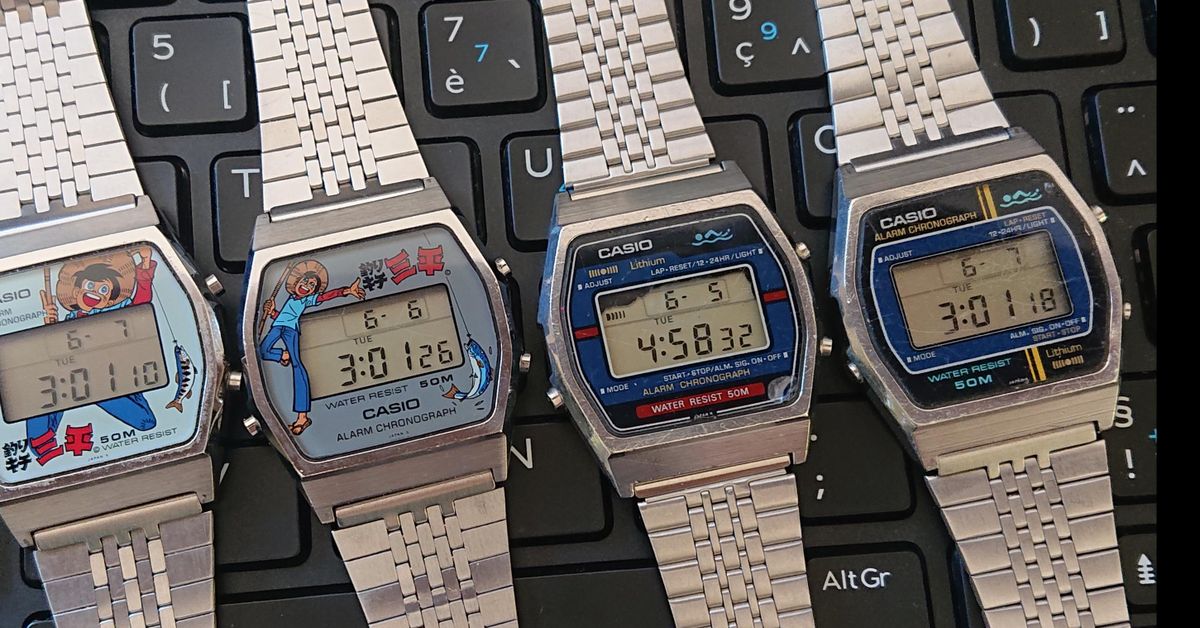 CASIO | W30 Casio 希少 ＊ Man Swimming スイマーデジタル W-30 