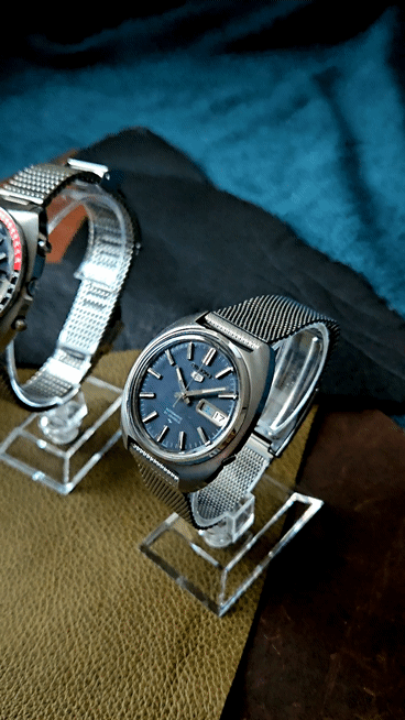 My Seikos on Milanese mesh bracelets | WatchCrunch