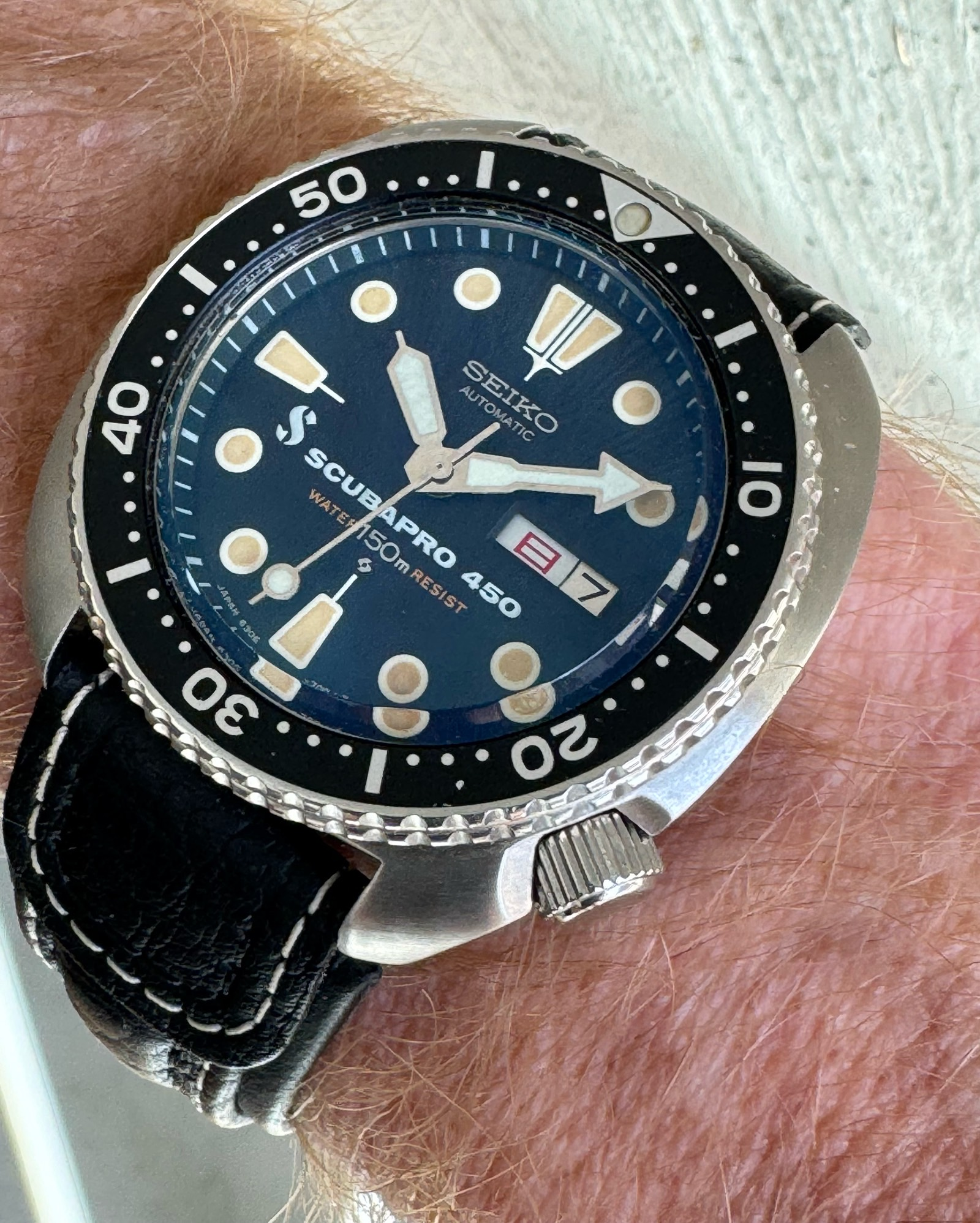 Vintage Seiko: 1978 Seiko “Scubapro 450” Turtle (6306-7001