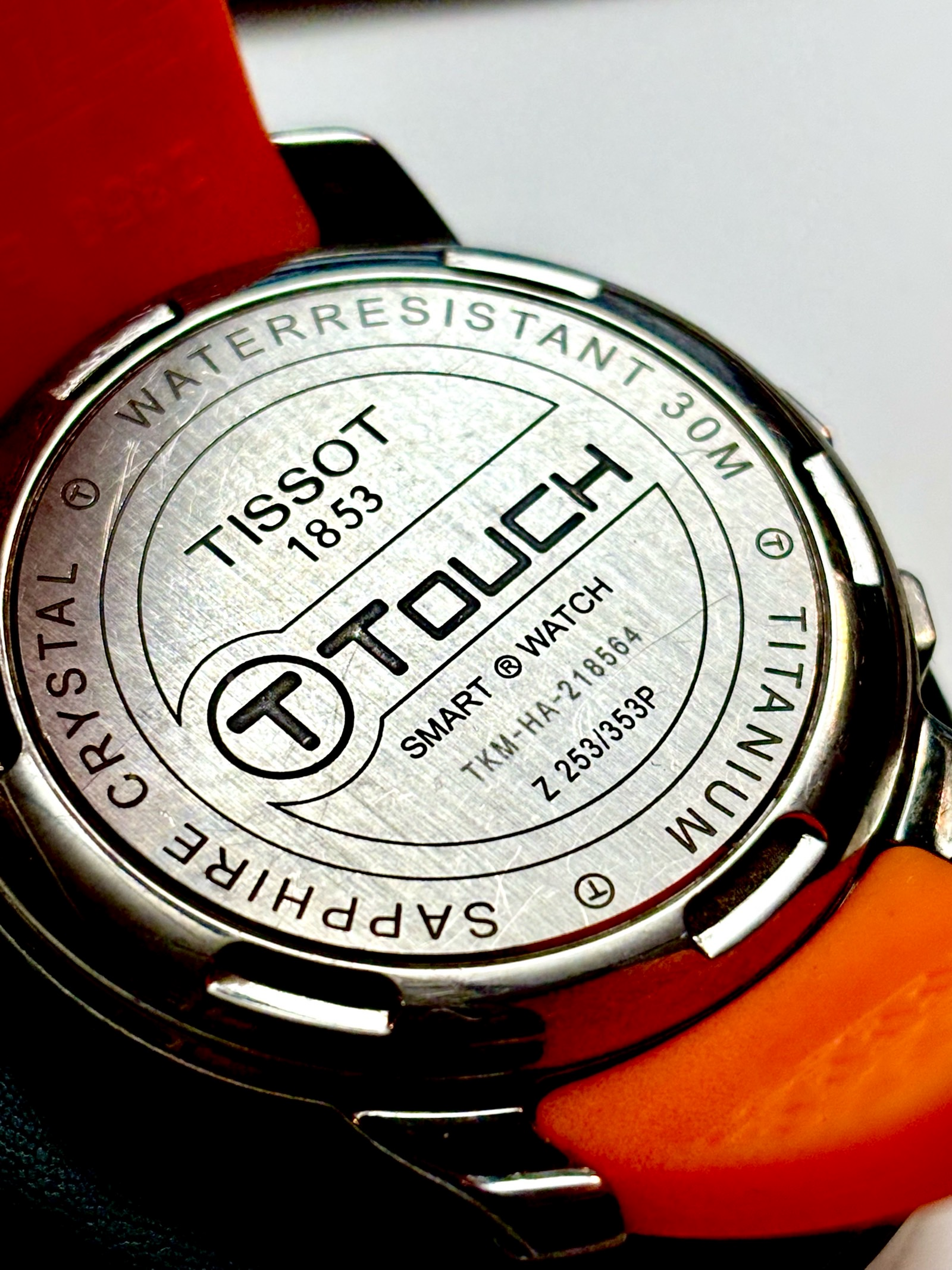 TISSOT T-TOUCH Z253/353 不動品　値下 TISSOT T-TOUCH Z253/353 MULTI-FUNCTION DUAL TIME TITANIUM MEN