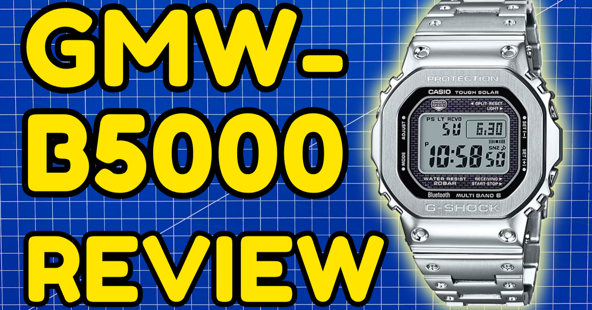 G-Shock GMW-B5000 Review: My Week with the Full Metal Square G-Shock GMW-B5000 Review: My Week with the Full Metal Square