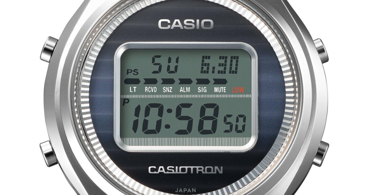 Casiotron 50th Anniversary Edition | WatchCrunch