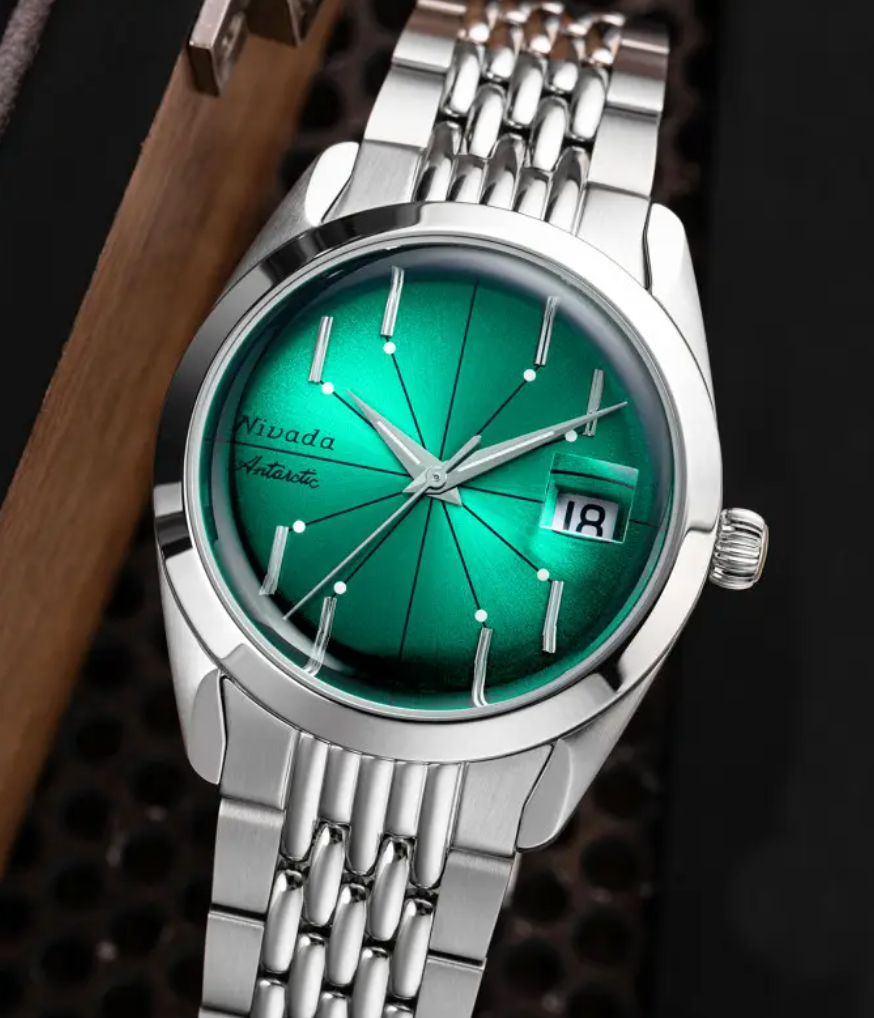 Nivada Grenchen Announces LE Green Dial Antarctic Spider | WatchCrunch