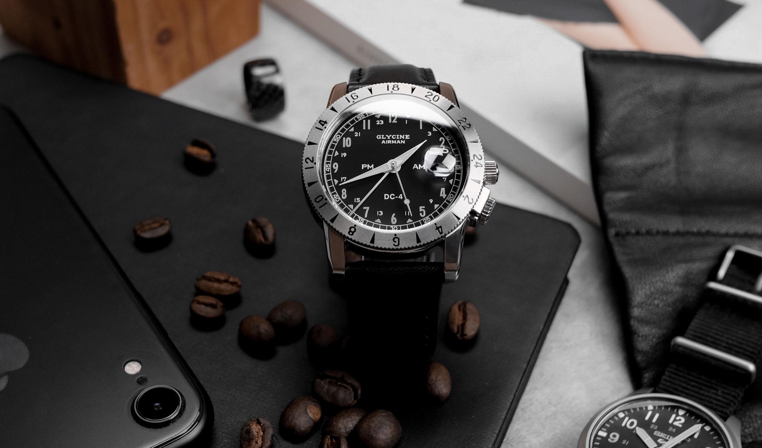 The Ultimate Gmt Glycine Airman dc-4 review | WatchCrunch