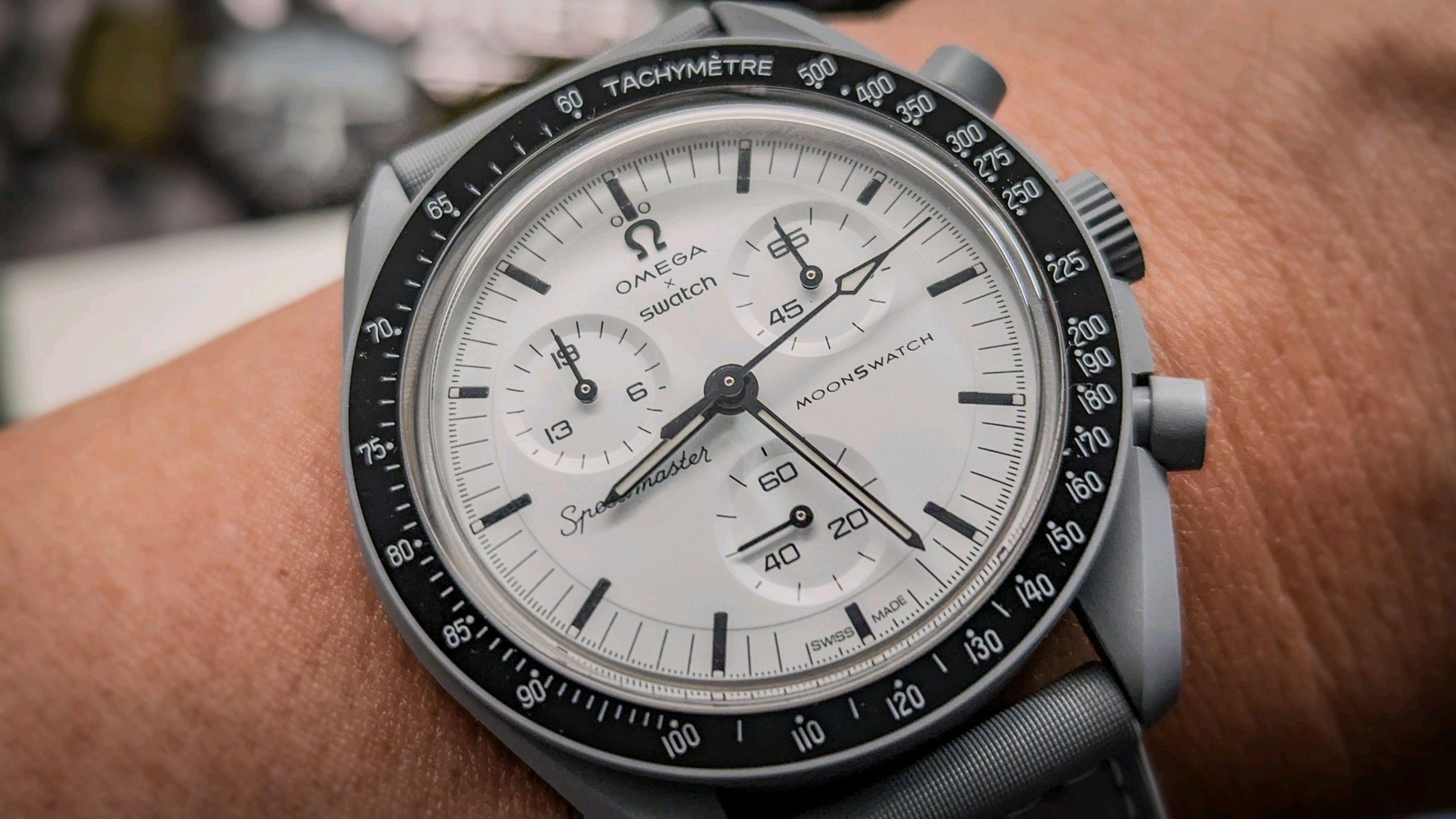 Omega X Swatch Speedmaster MoonSwatch 1965 | WatchCrunch