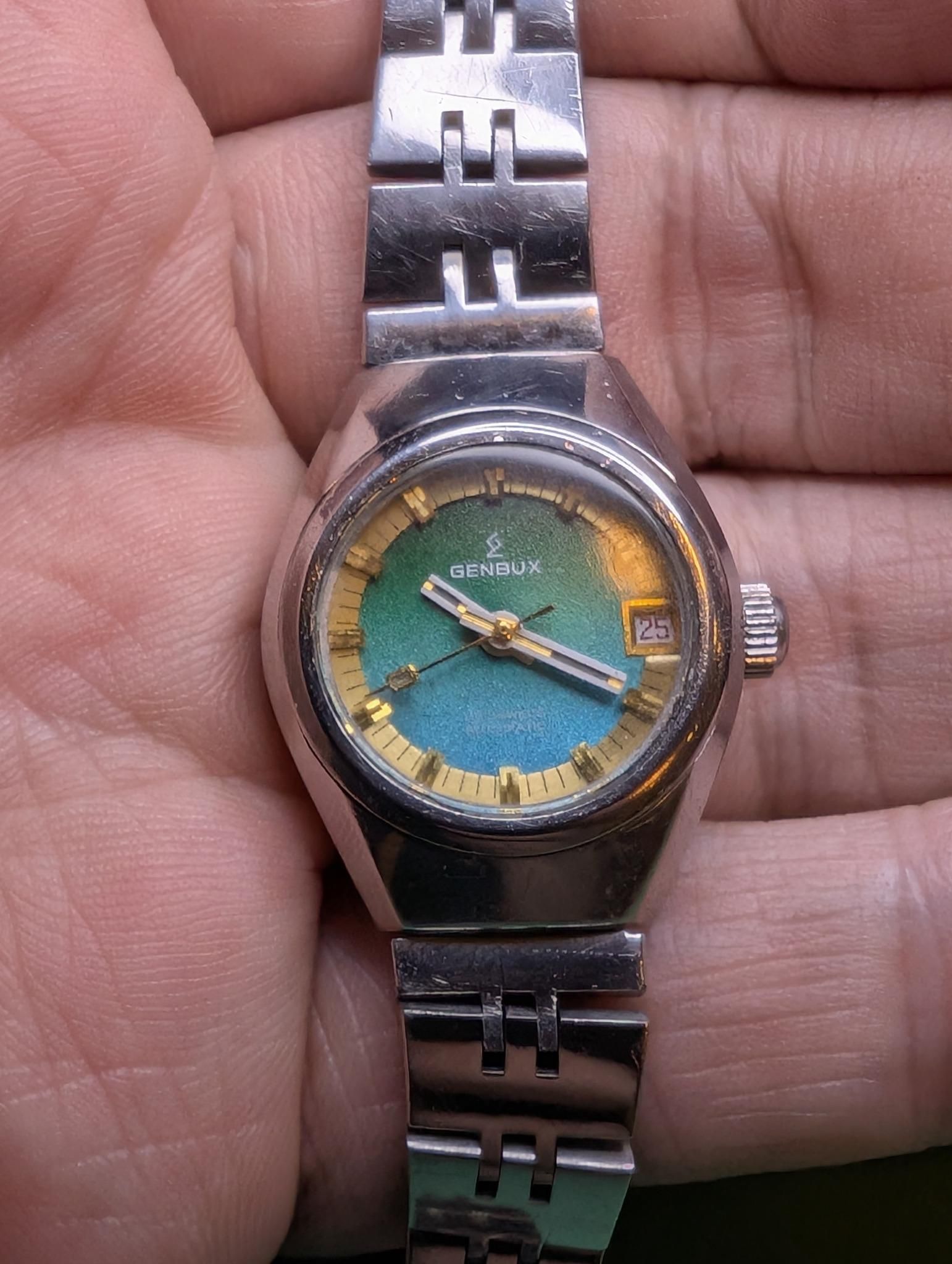 Genbux Automatic Ladies Gree Dial (ETA 2651)