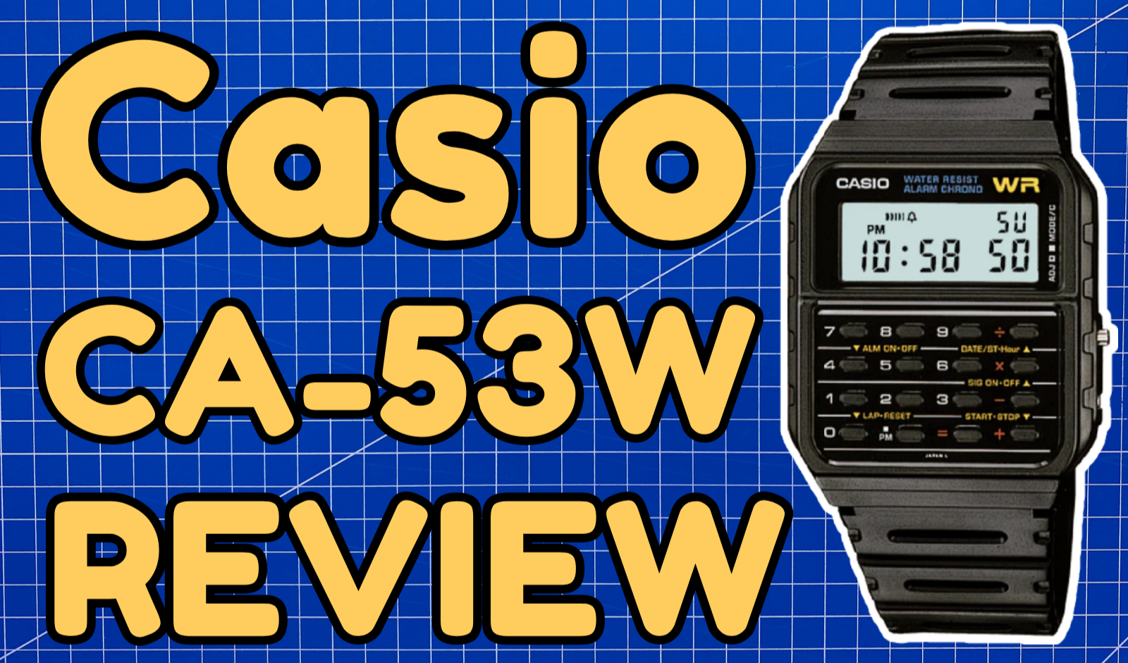 Ca 53 Casio CA-53W Calculator Watch Review: A Nostalgic Blend of ...
