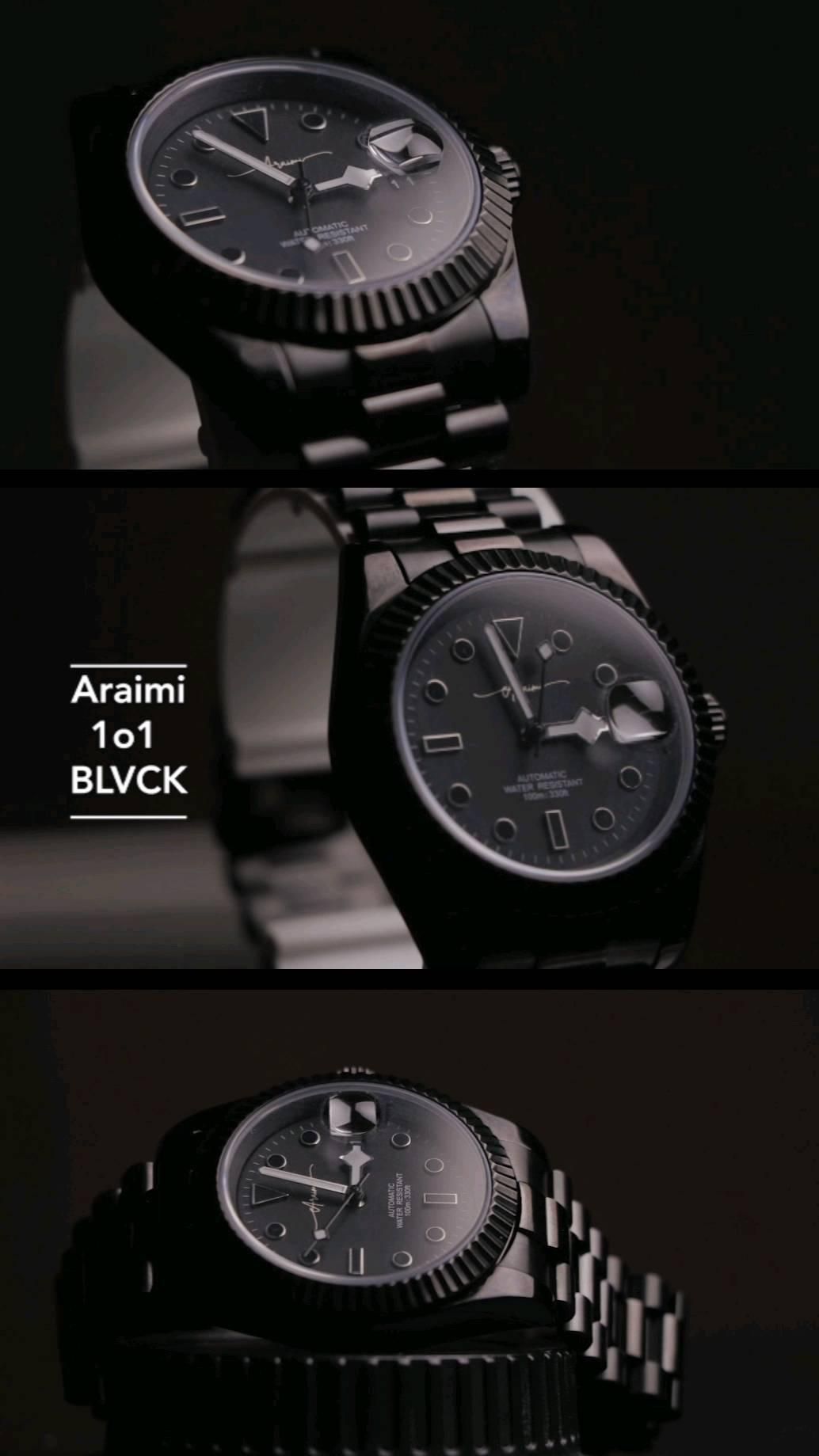 Araimi 1o1 BLVCK review | WatchCrunch