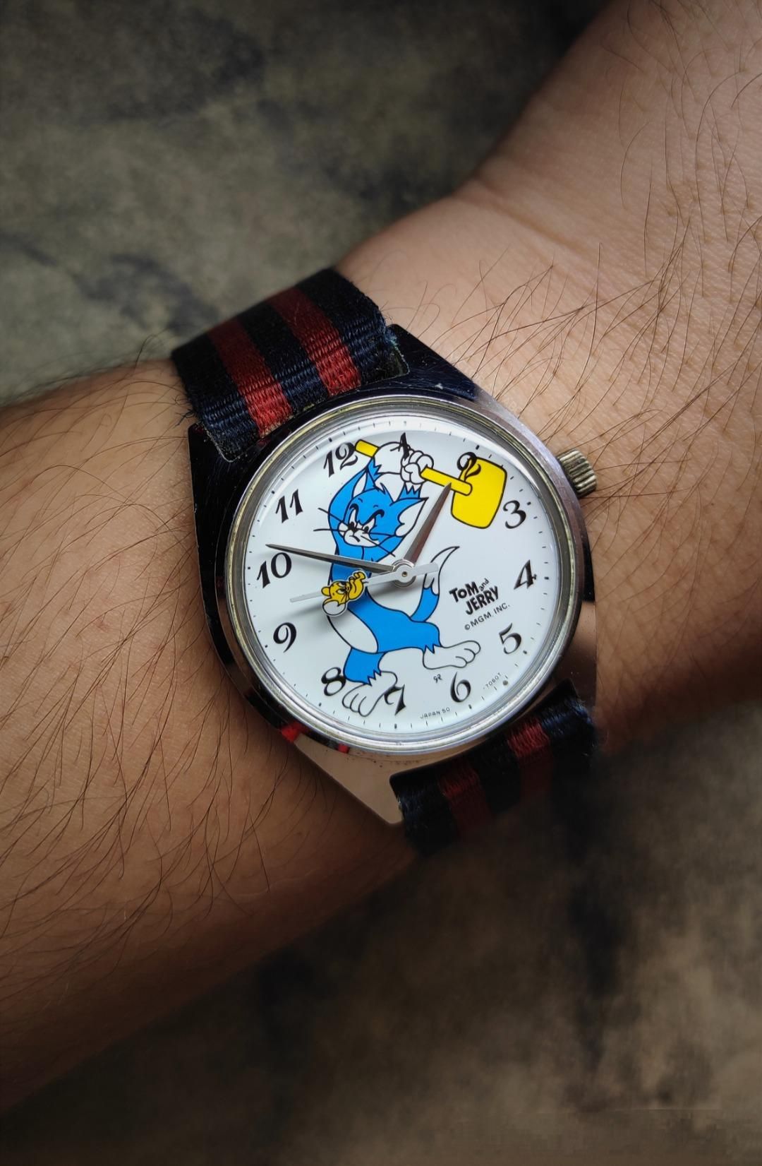 1970s Seiko Tomony Tom and Jerry | WatchCrunch SEIKO 5000-7000 Tom 