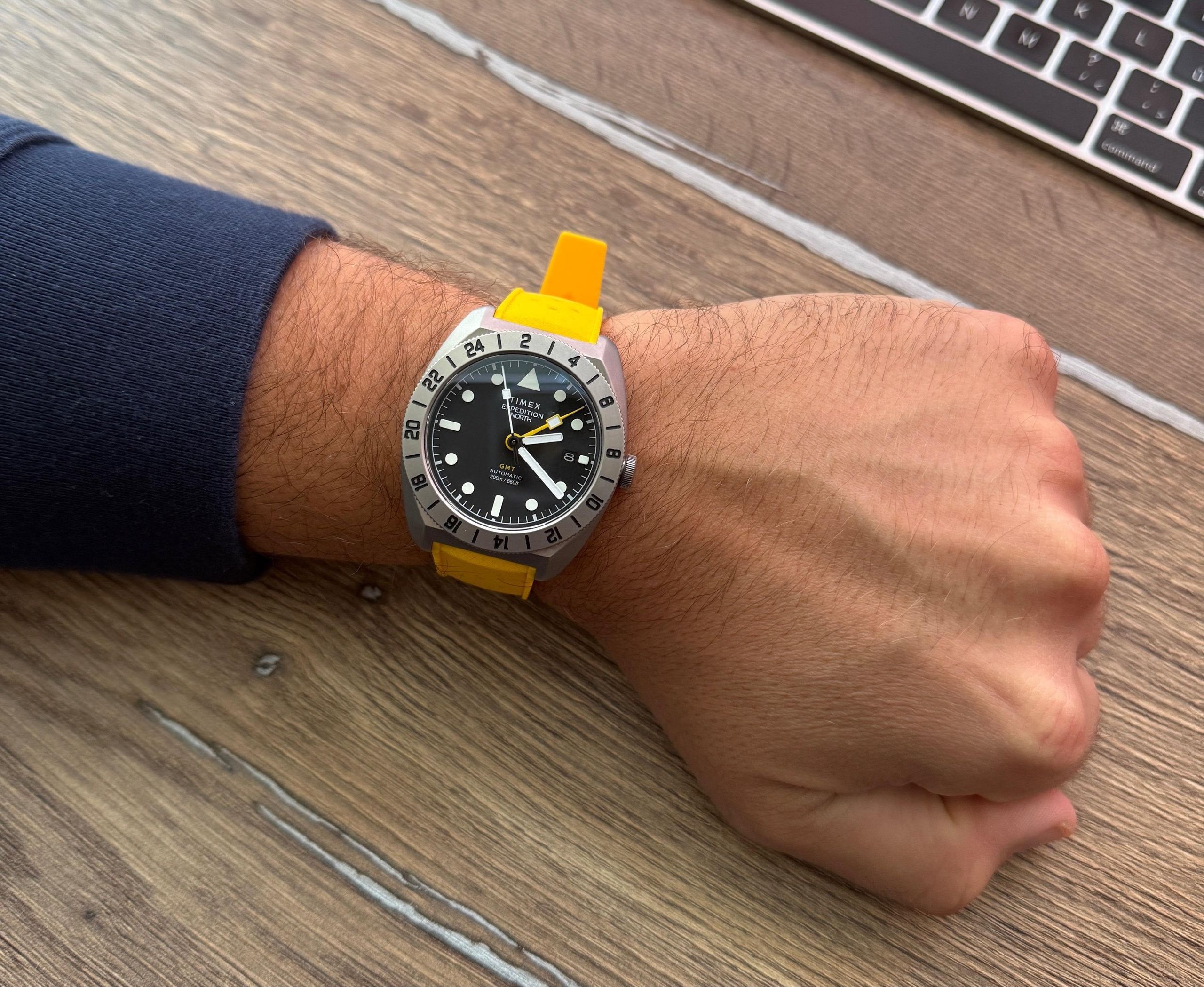 Timex Expedition North GMT Titanium Automatic TW2W53000 | WatchCrunch