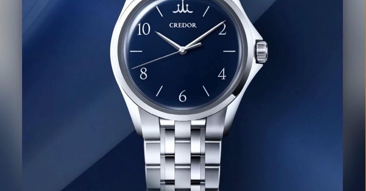 Credor YG SS コンビネーション　クォーツ New Credor Kuon dial announced | WatchCrunch