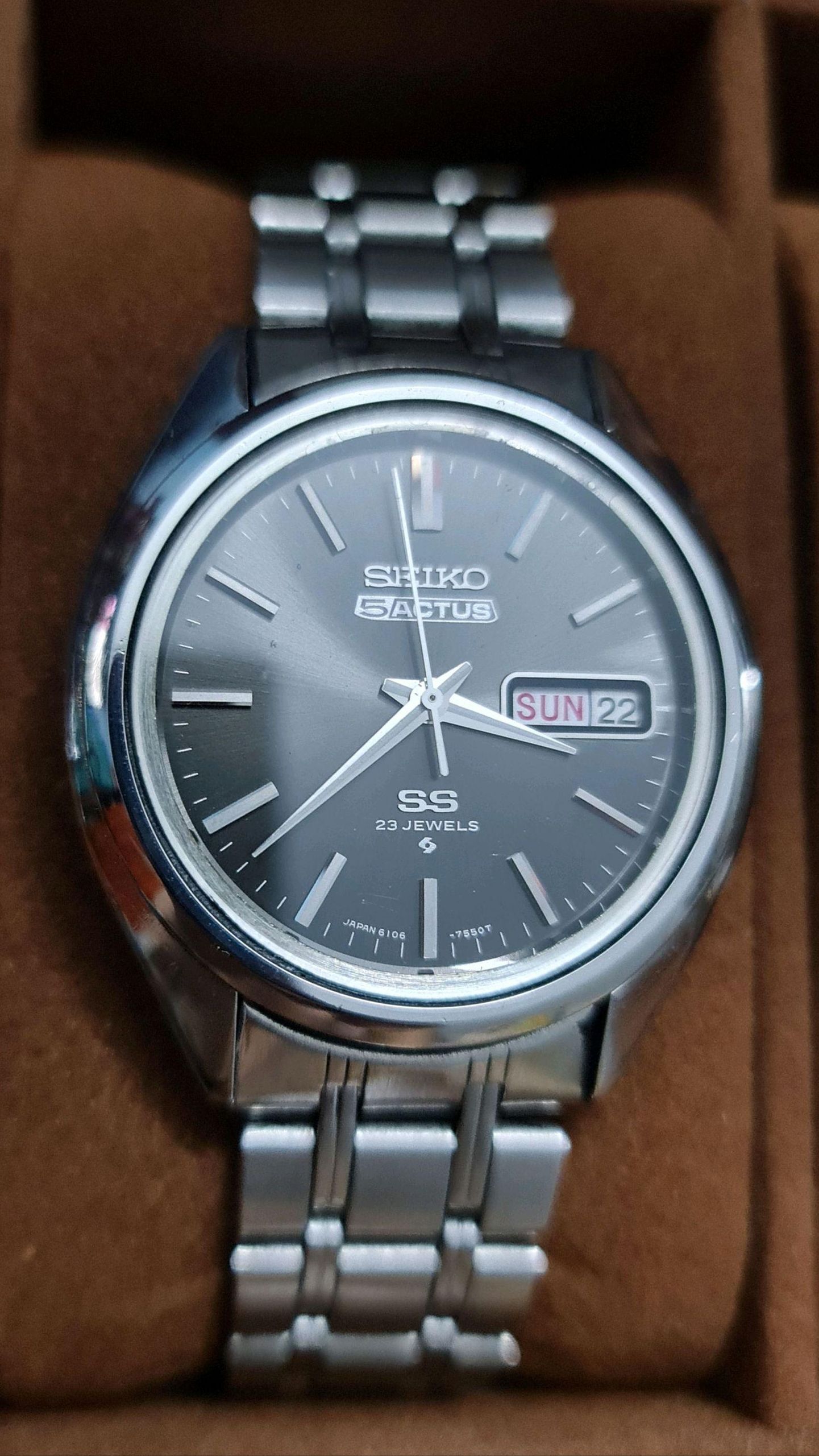1970 Seiko 5 Actus SS 6106-7480 | WatchCrunch