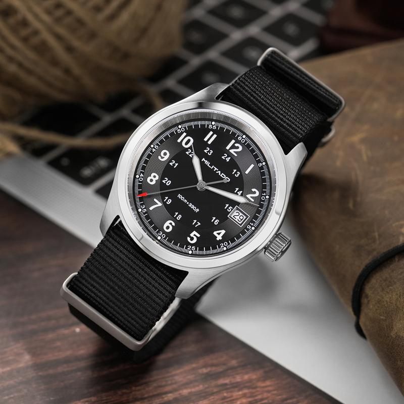 New Released ! Militado 38mm Military Watch ML08 New Dial with