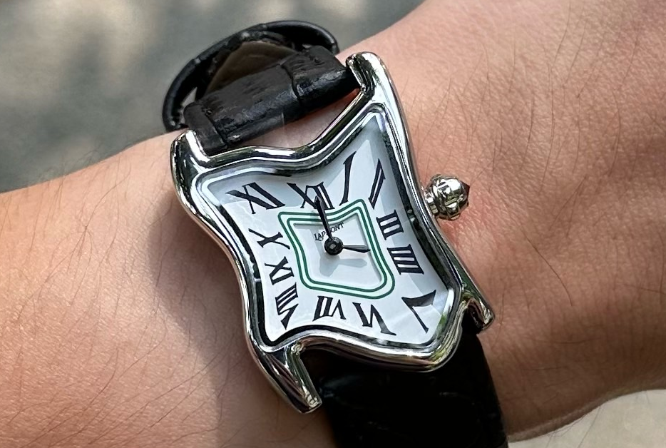 時計 Laphont SQUARE MELTING WATCH SMALLSILVER Square Melting Watch Silver Small – Laphont