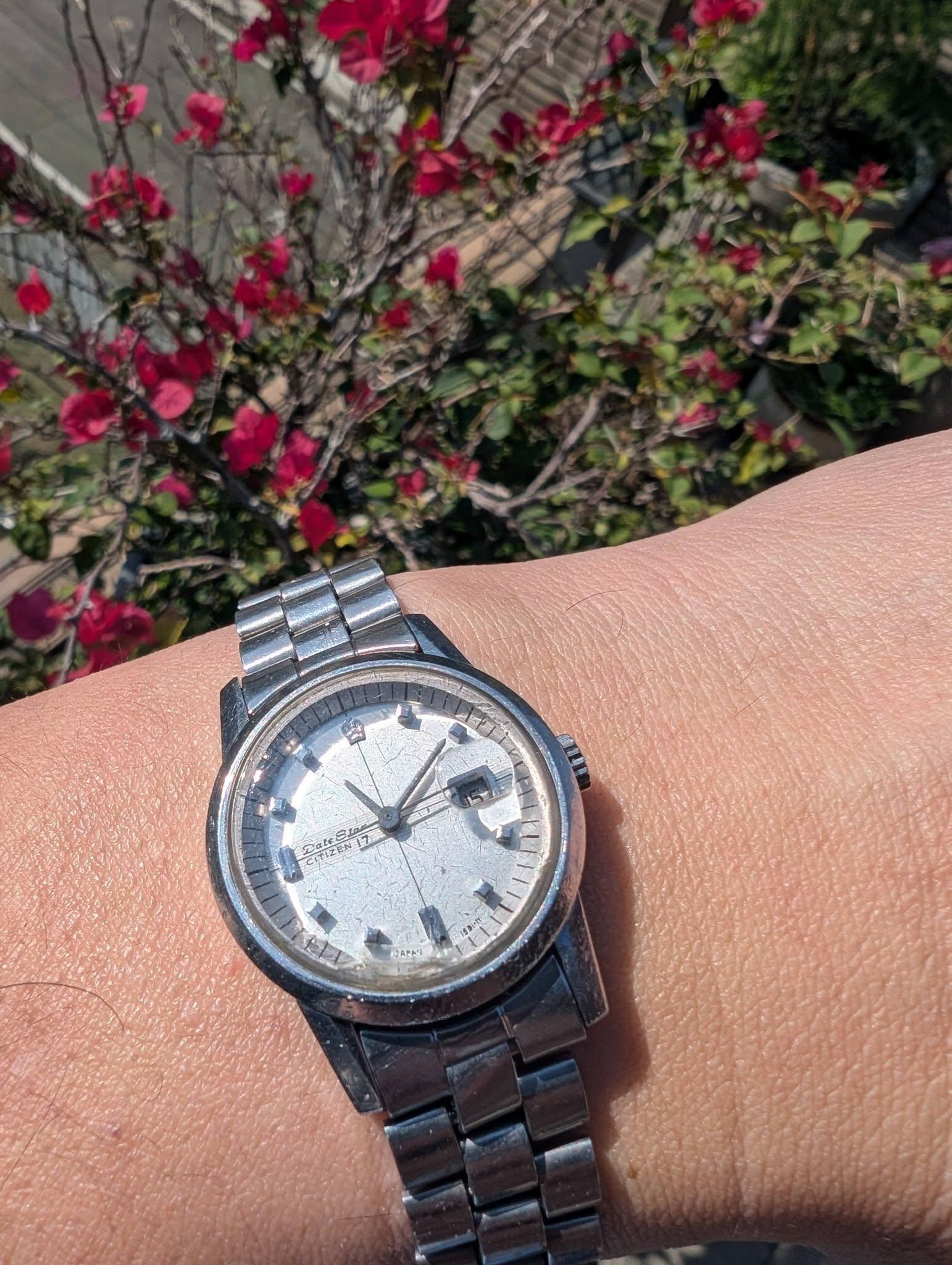 Citizen Date Star Ladies Manual Winding Watch