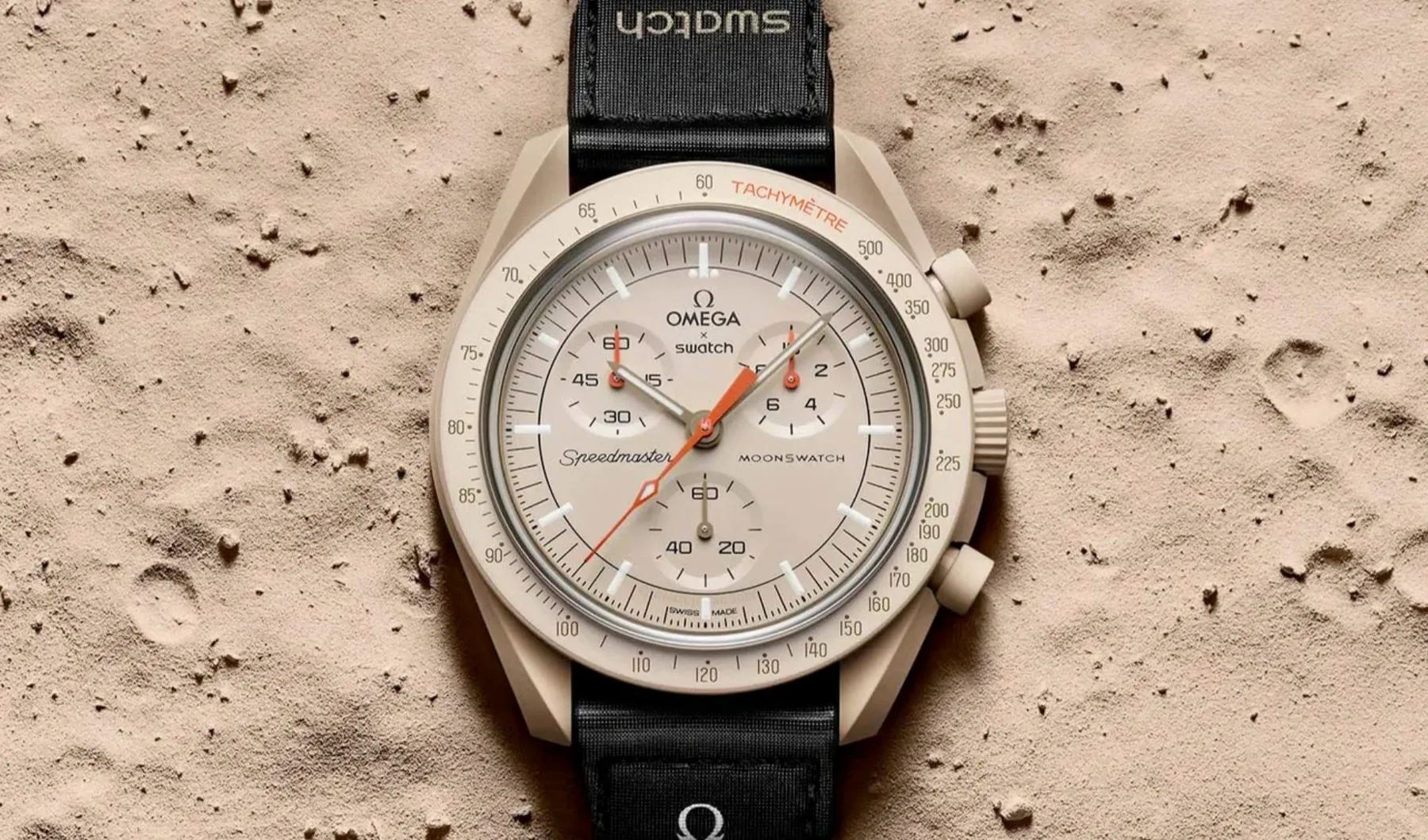 Swatch Omega Moonswatch Jupiter Watch Review SO33C100