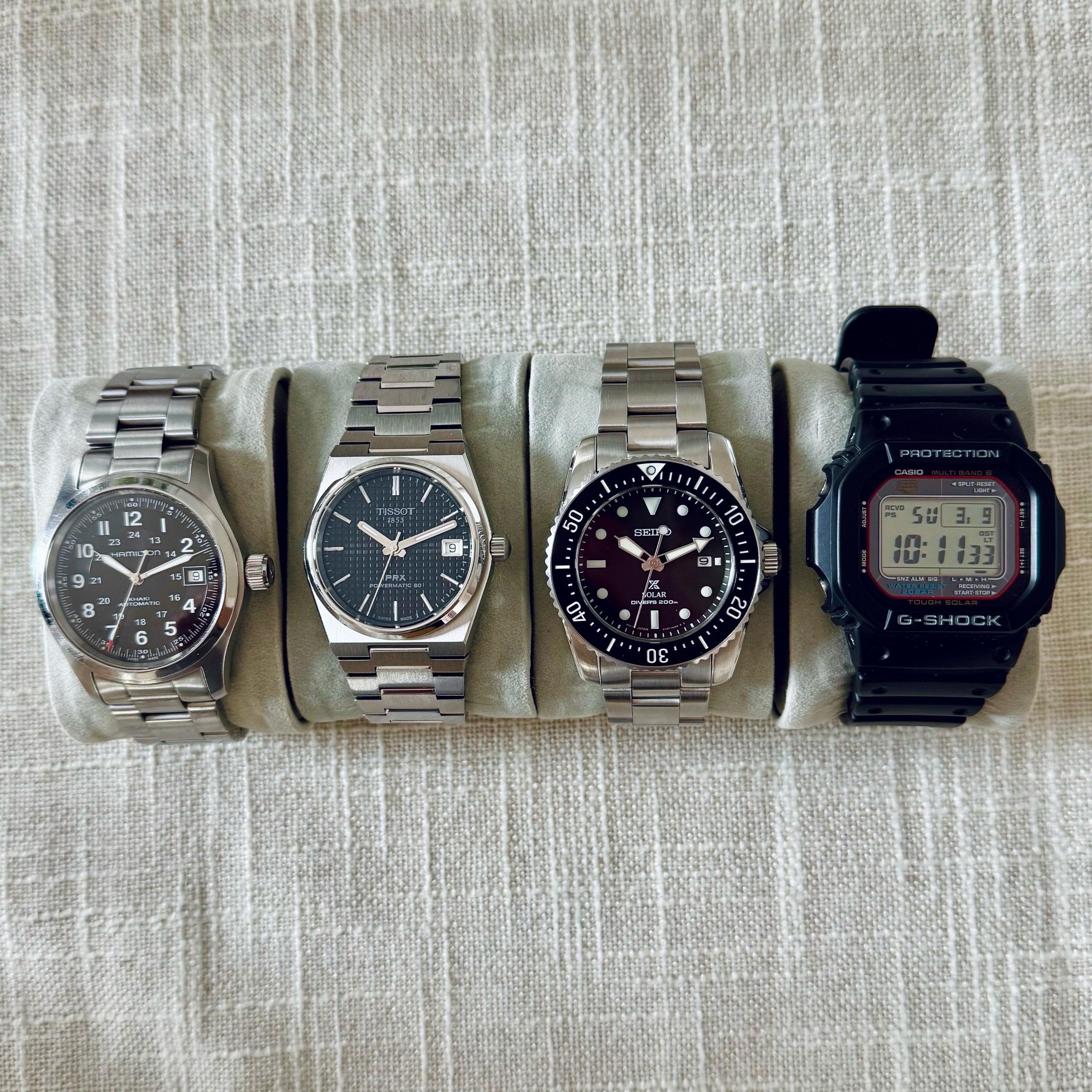 Budget friendly, mid-sized 4 watch collection..what would you do ...