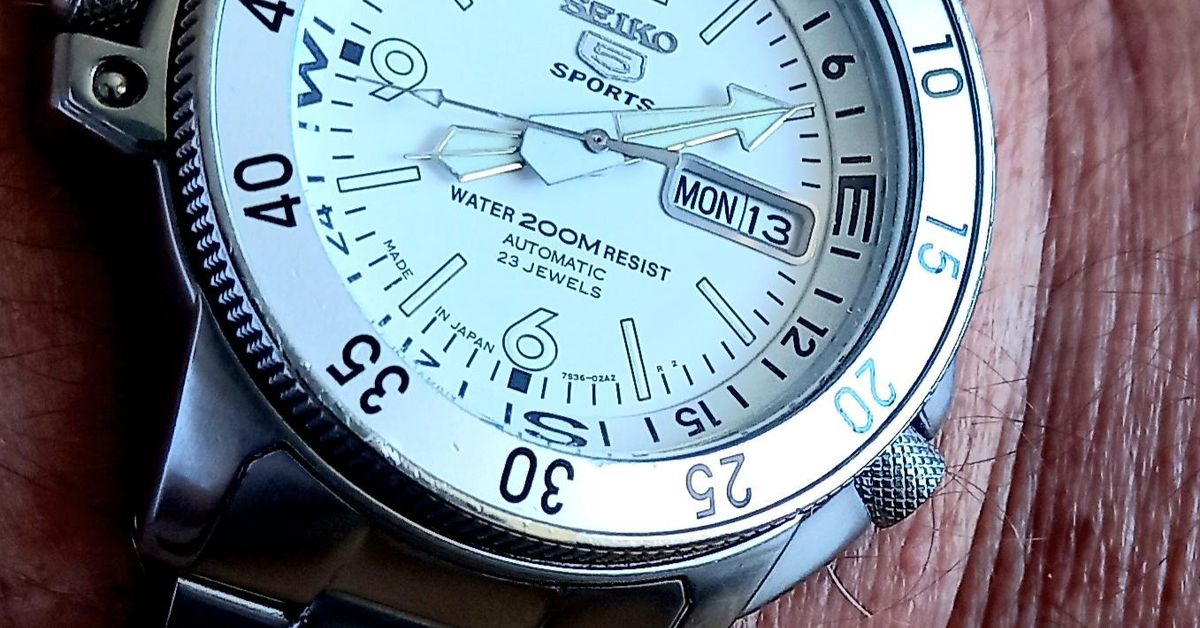 2018 Seiko 5 SKZ207 Land Shark 😃 | WatchCrunch