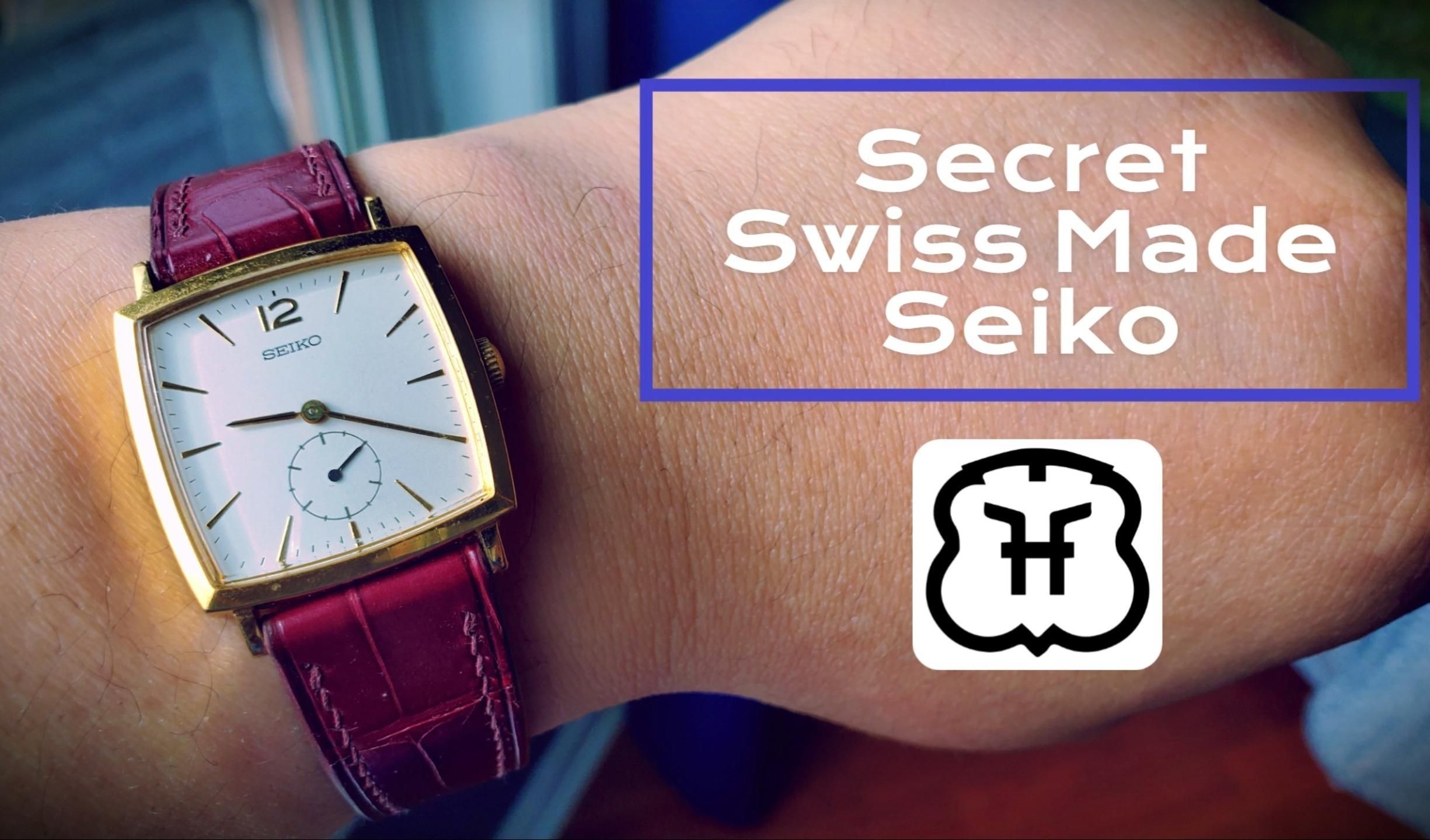 SEIKO セイコー 腕時計　スイスセイコー　5328-5000 手巻き Secret Swiss Made Seiko - 5328-5000 Review | WatchCrunch
