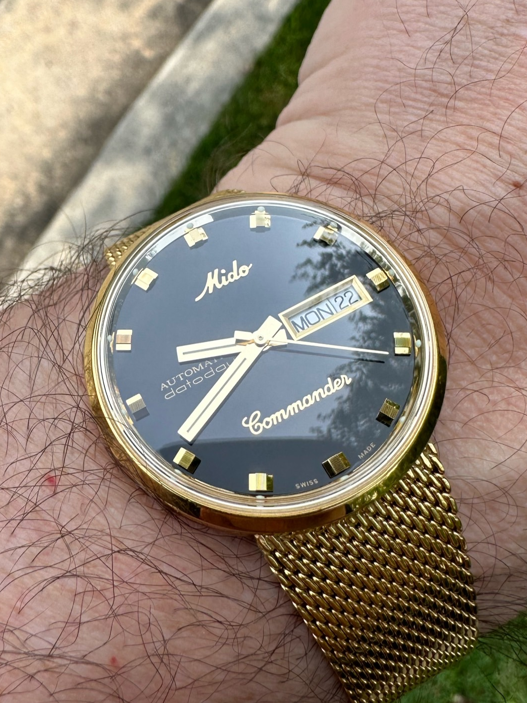 ミコ݁……様オーダーページ Mido Commander Gold (PVD) | WatchCrunch