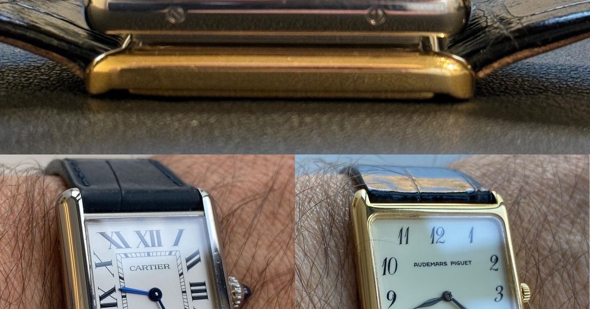 Audemars Piguet “Tank” with cal. 2003 from the 80s | WatchCrunch