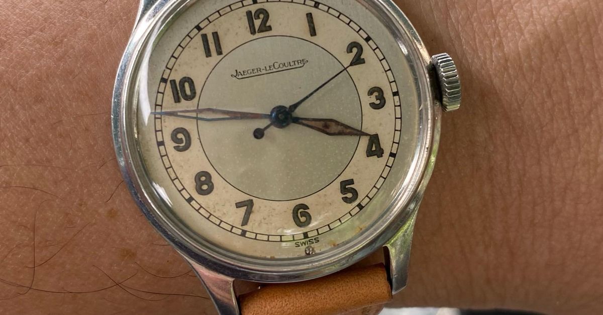 Jaeger LeCoultre P478 Royal Air Forces WWII Military Watch
