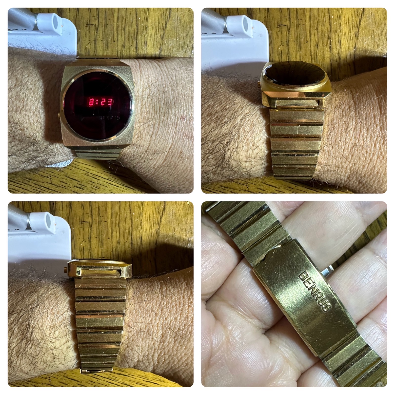 benrus led watch
