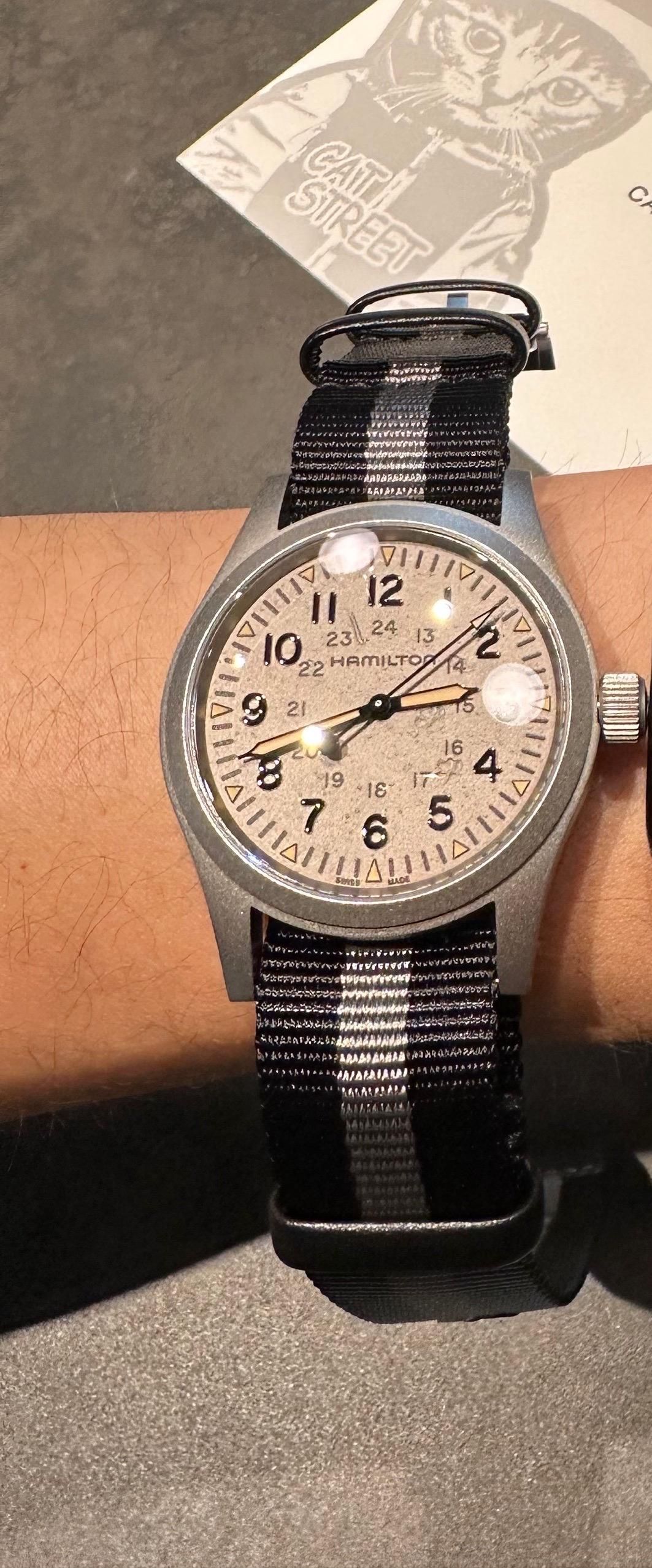 Hamilton kfm tokyo cat street edition | WatchCrunch