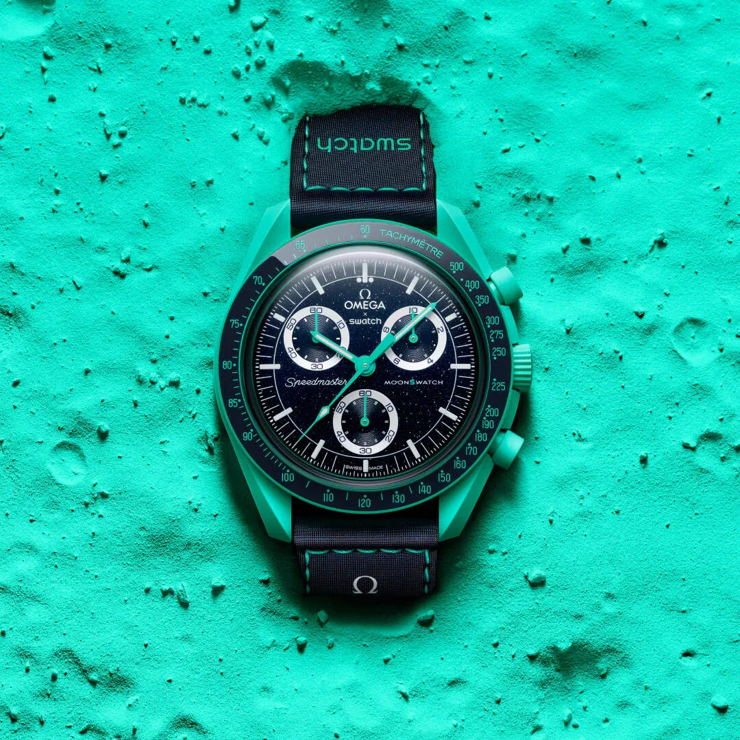 美品 OMEGA Swatch 時計 2022年新作】”MoonSwatch” オメガ × スウォッチ ムーン”ス”ウォッチ