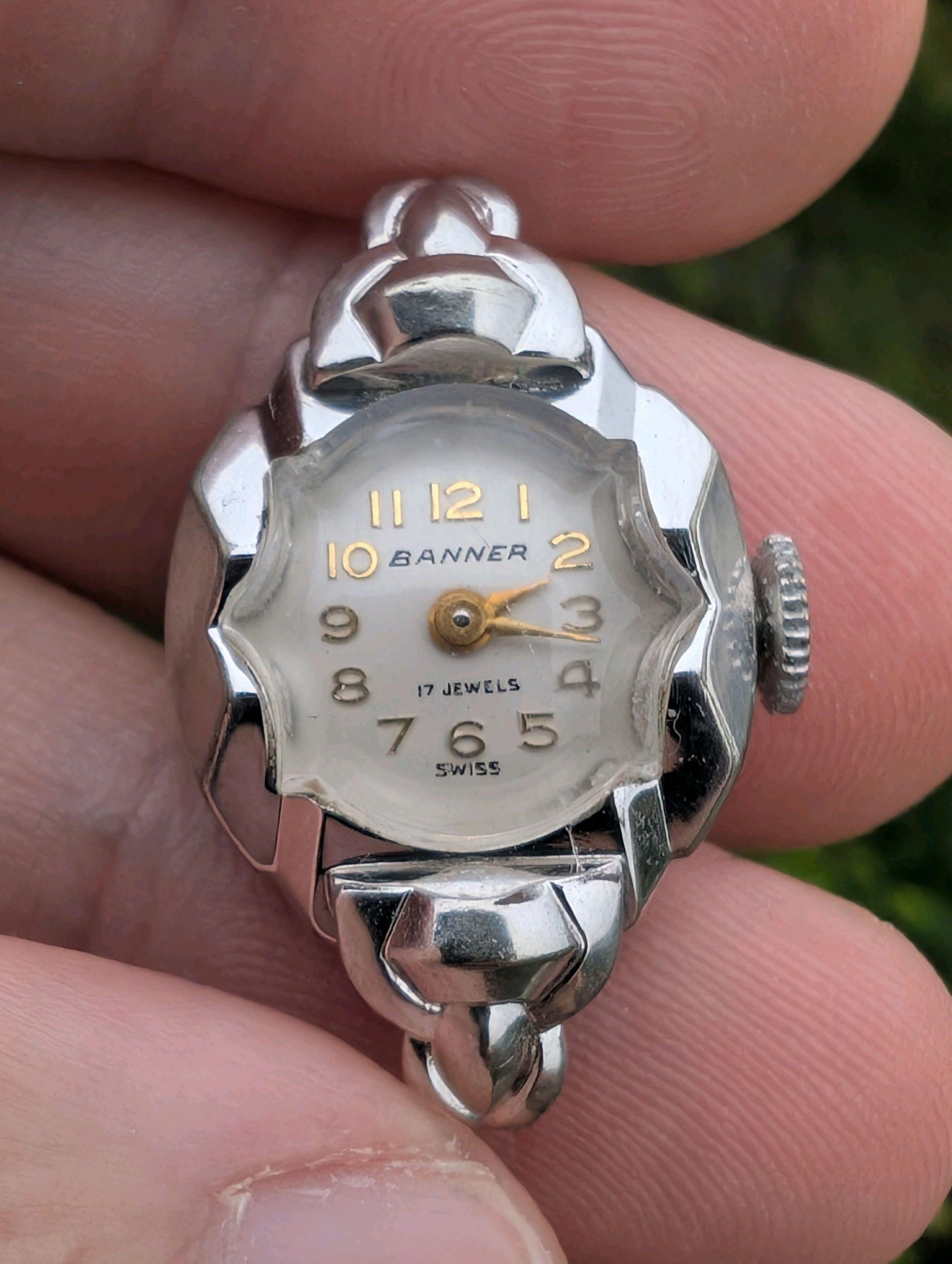 Banner Vintage Art Deco Ladies Watch